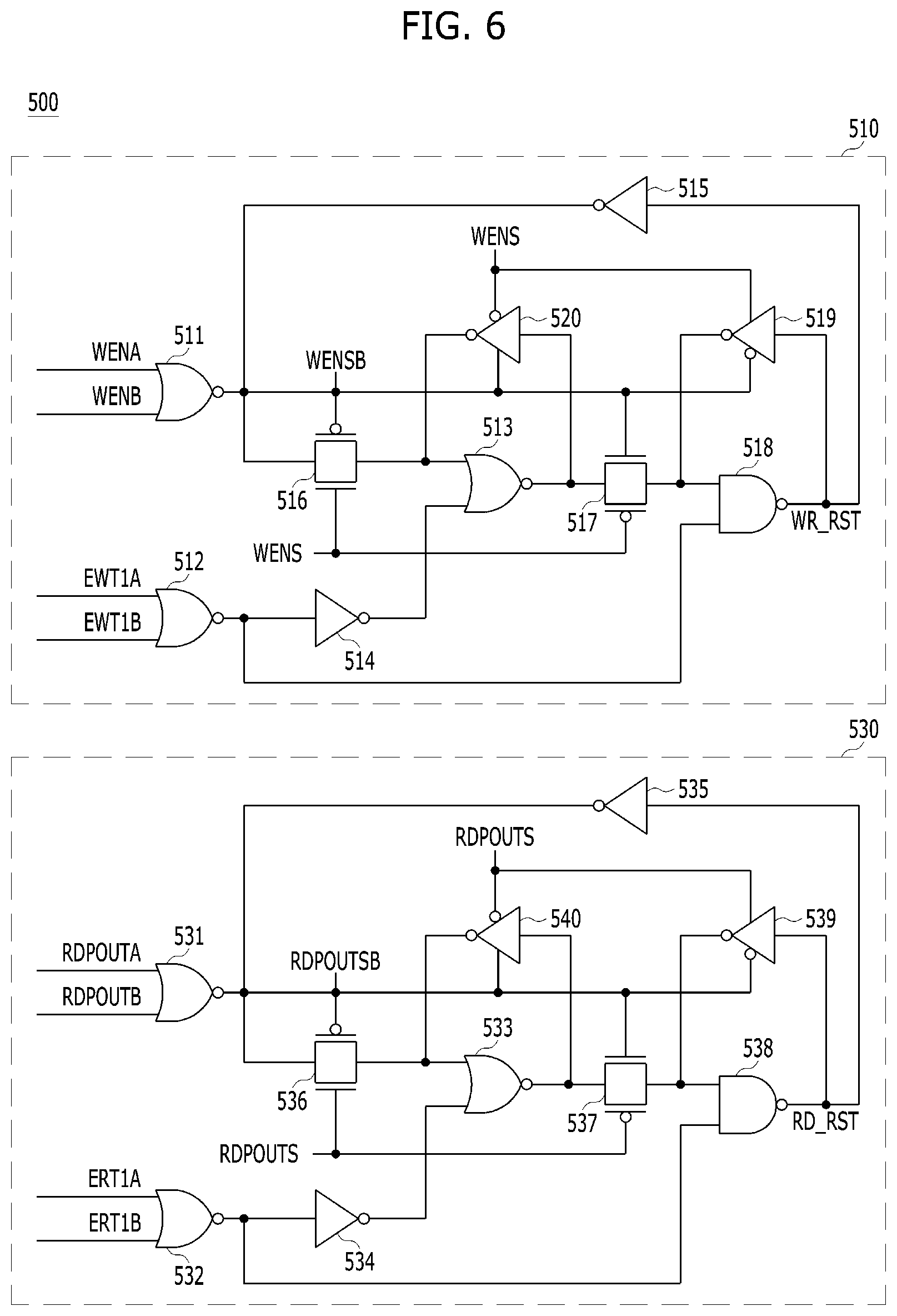 Patent US11776610 Figure 7 – Power gating control circuit and semiconductor apparatus including the power gating control circuit