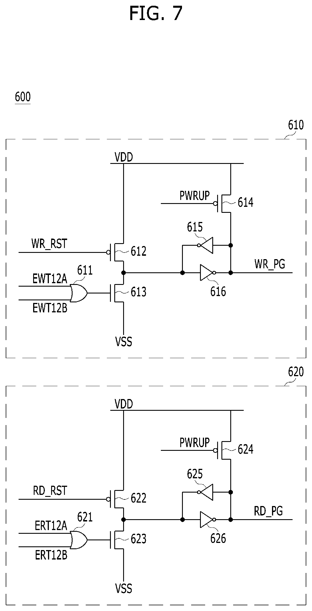 Patent US11776610 Figure 8 – Power gating control circuit and semiconductor apparatus including the power gating control circuit