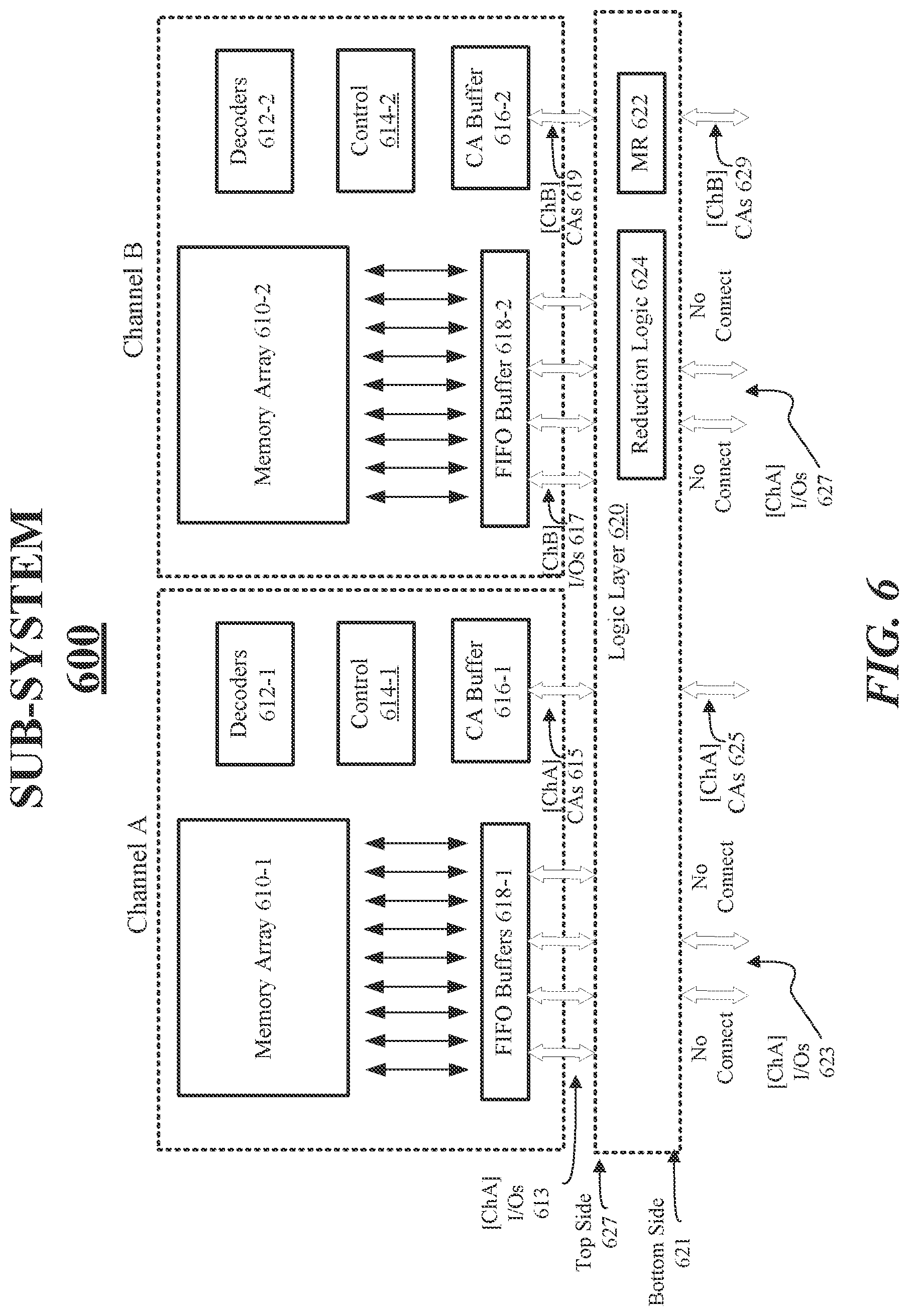 Patent US11776619 Figure 8 – Techniques to couple high bandwidth memory device on silicon substrate and package substrate