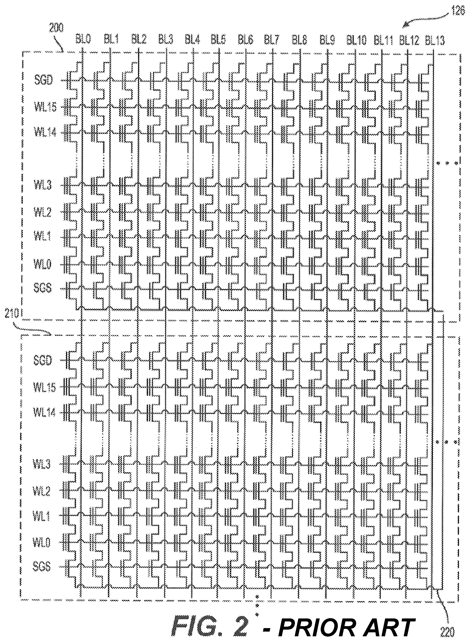 Patent US11776628 Figure 2 – Systems and methods for adjusting threshold voltage distribution due to semi-circle SGD