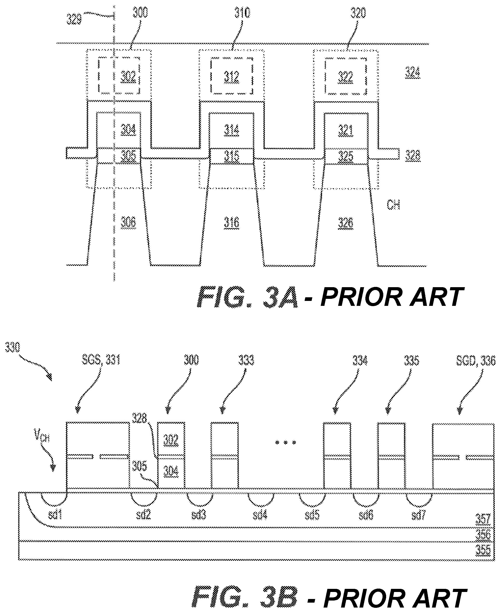 Patent US11776628 Figure 3 – Systems and methods for adjusting threshold voltage distribution due to semi-circle SGD