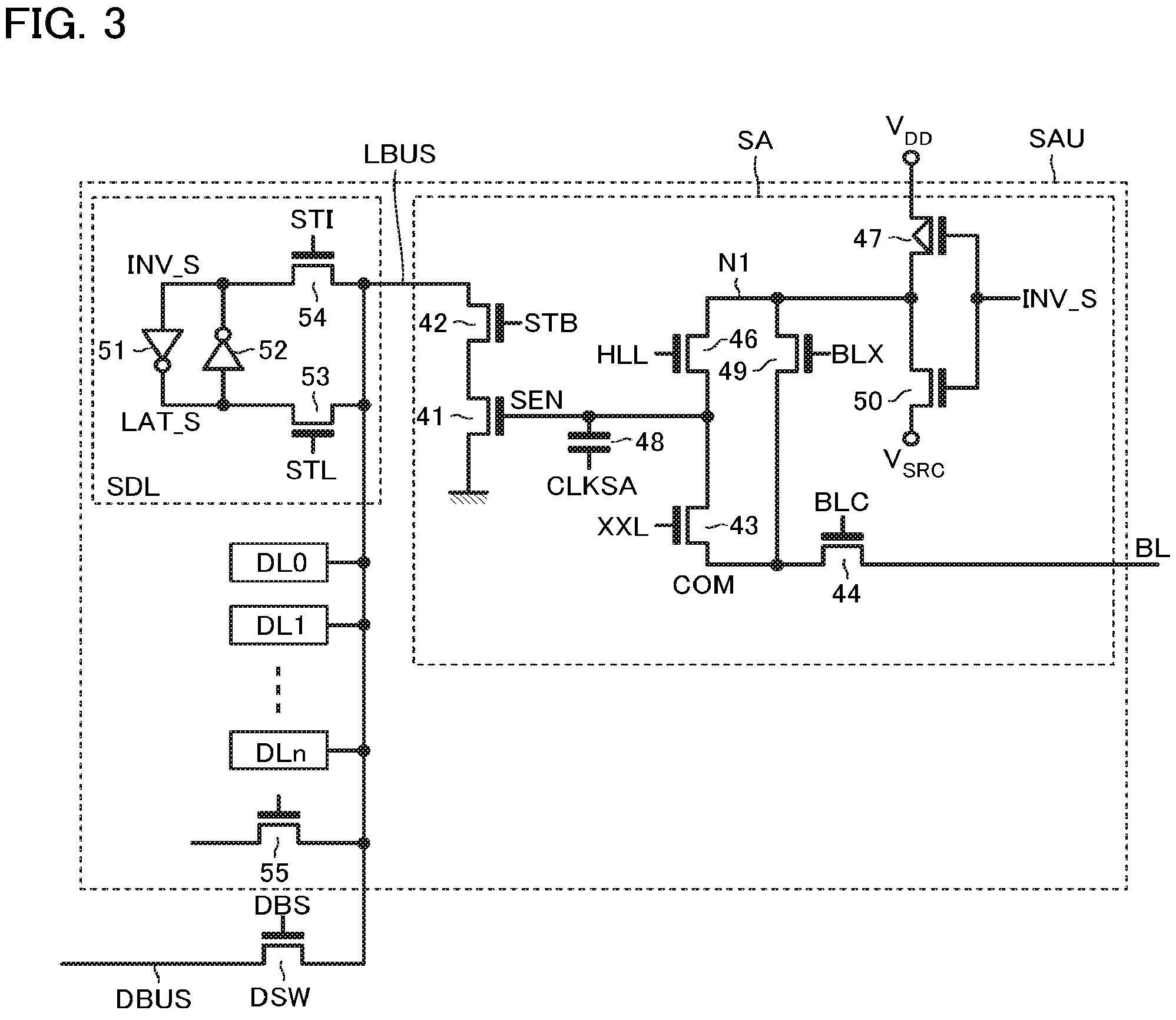 Patent US11776632 Figure 3 – Semiconductor memory device