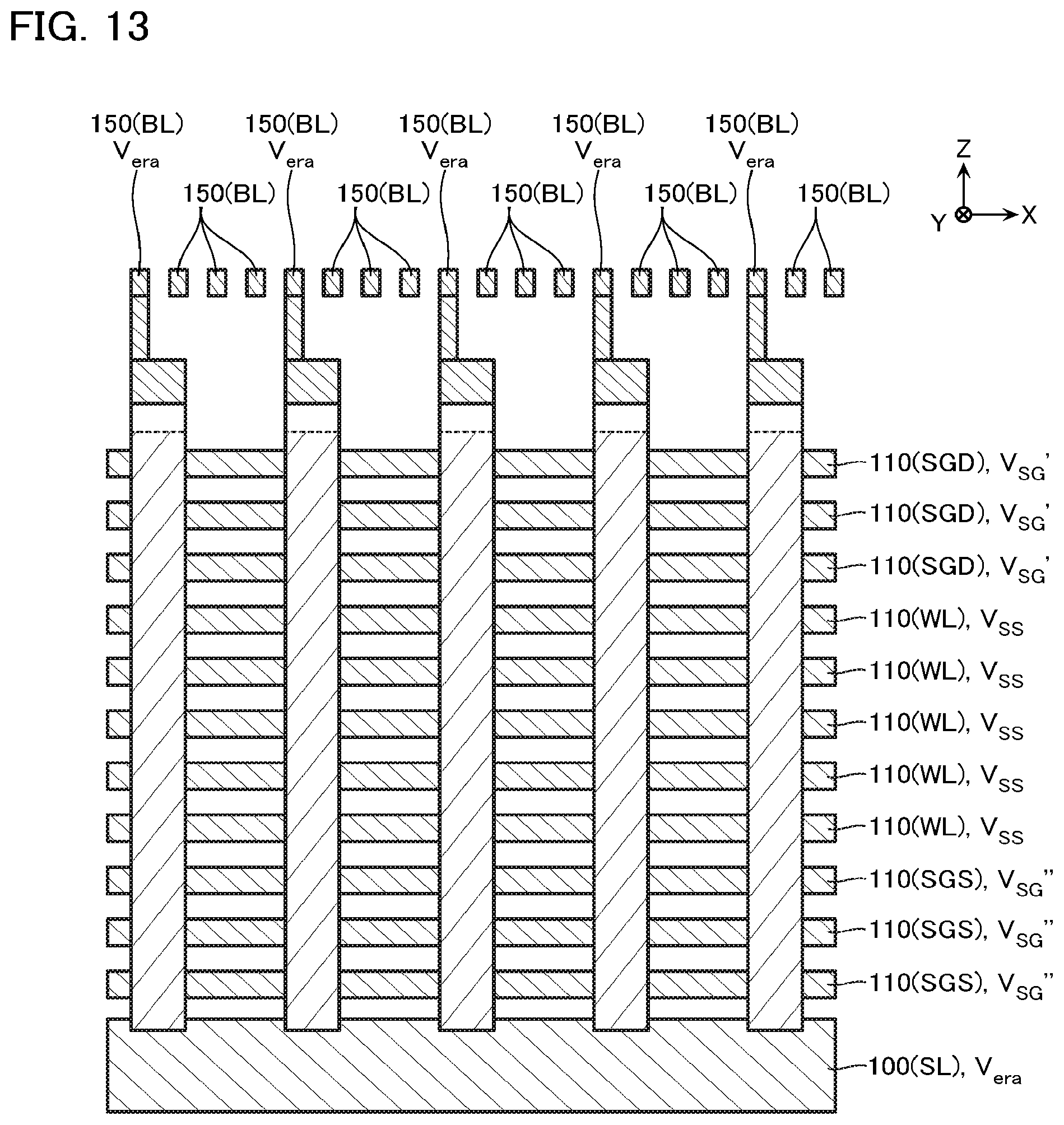 Patent US11776632 Figure 10 – Semiconductor memory device