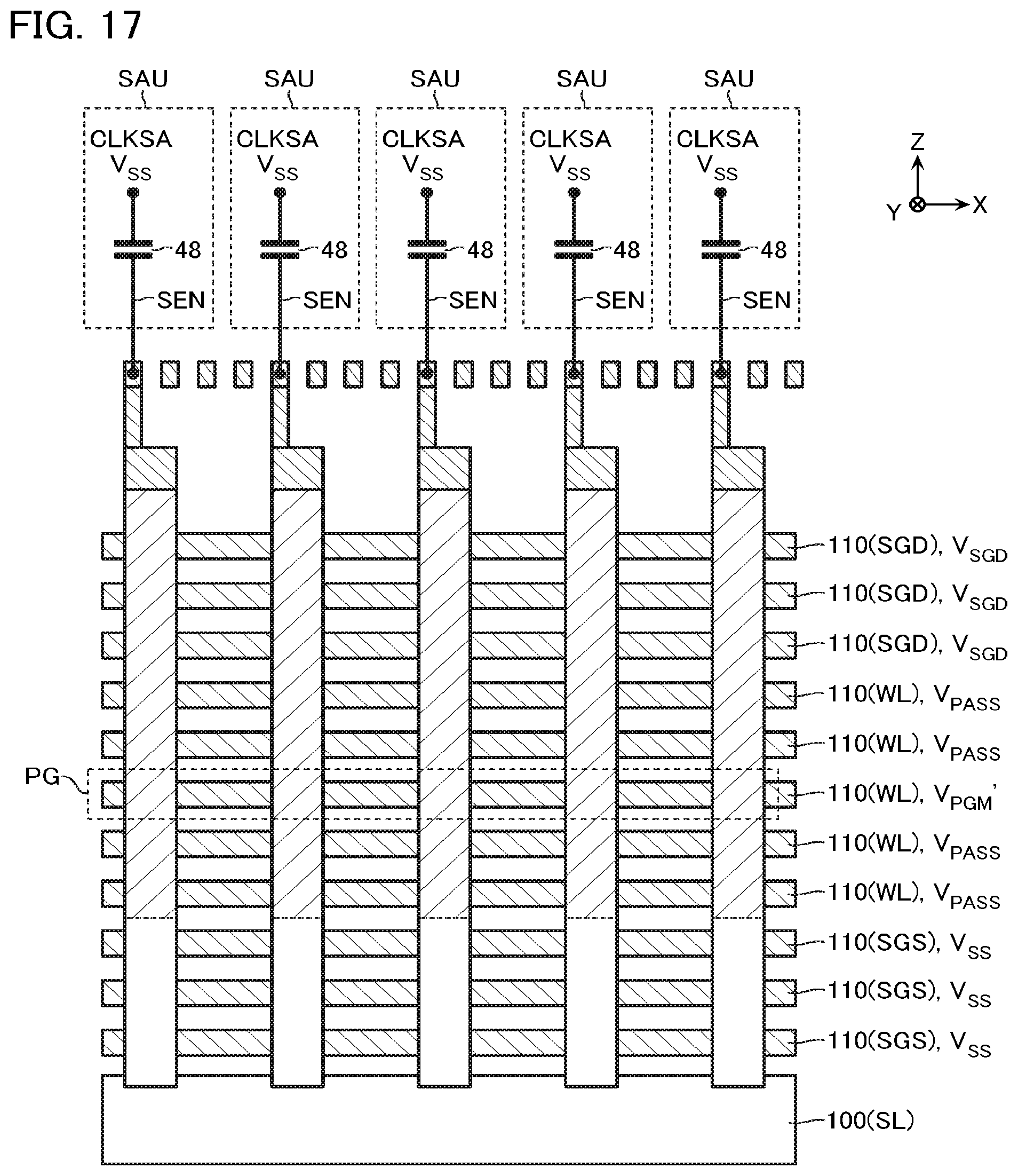 Patent US11776632 Figure 14 – Semiconductor memory device