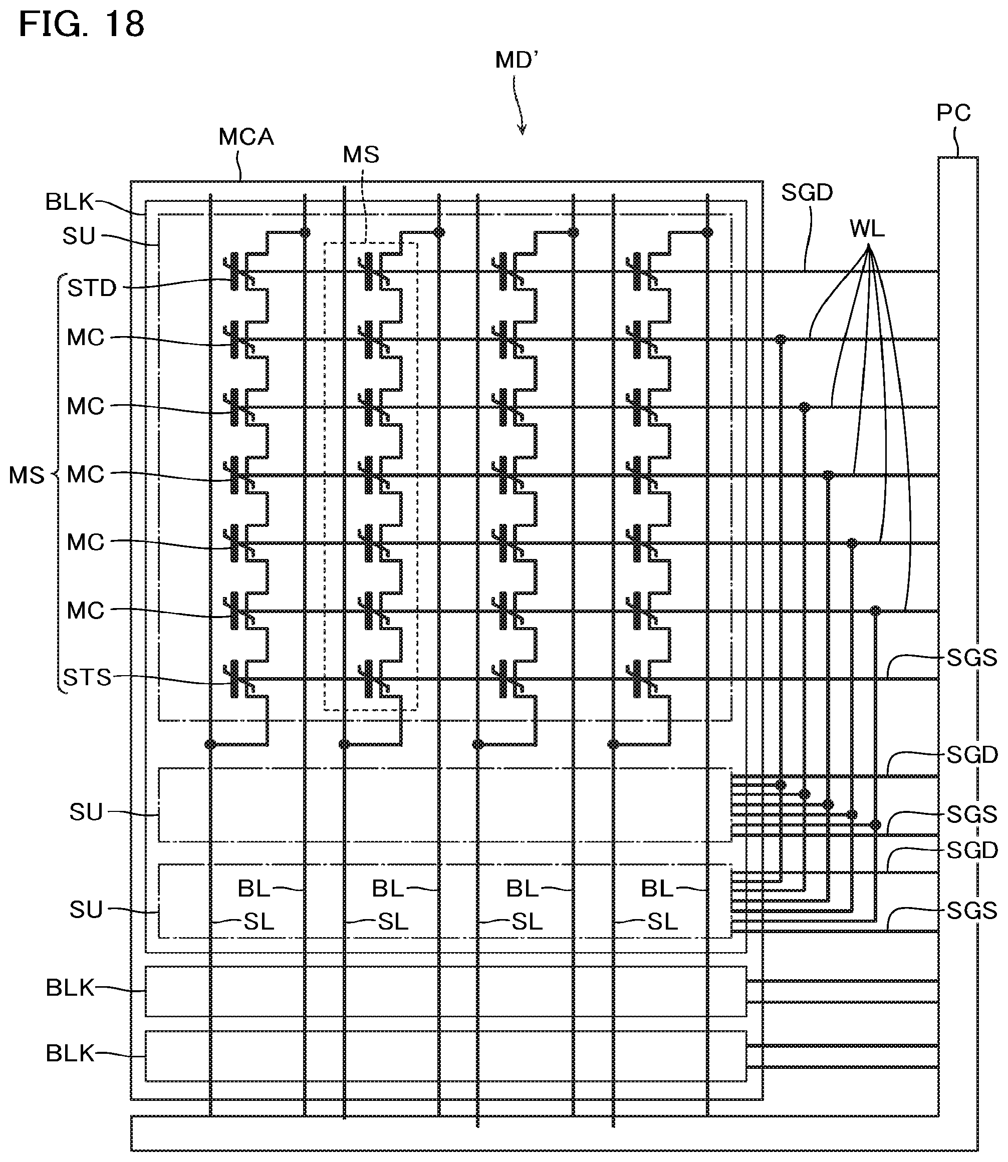 Patent US11776632 Figure 15 – Semiconductor memory device