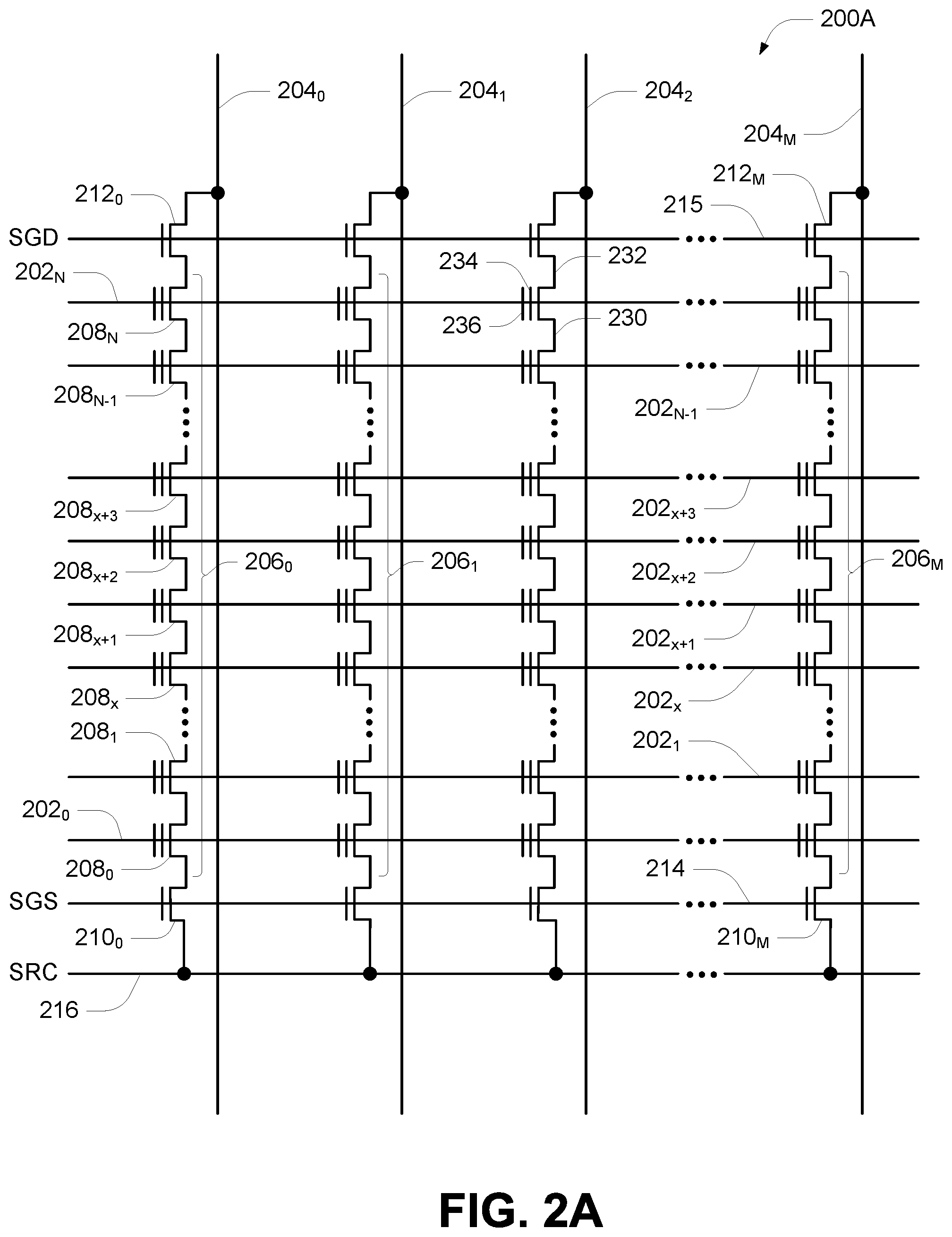 Patent US11776633 Figure 2 – Apparatus and methods for determining data states of memory cells