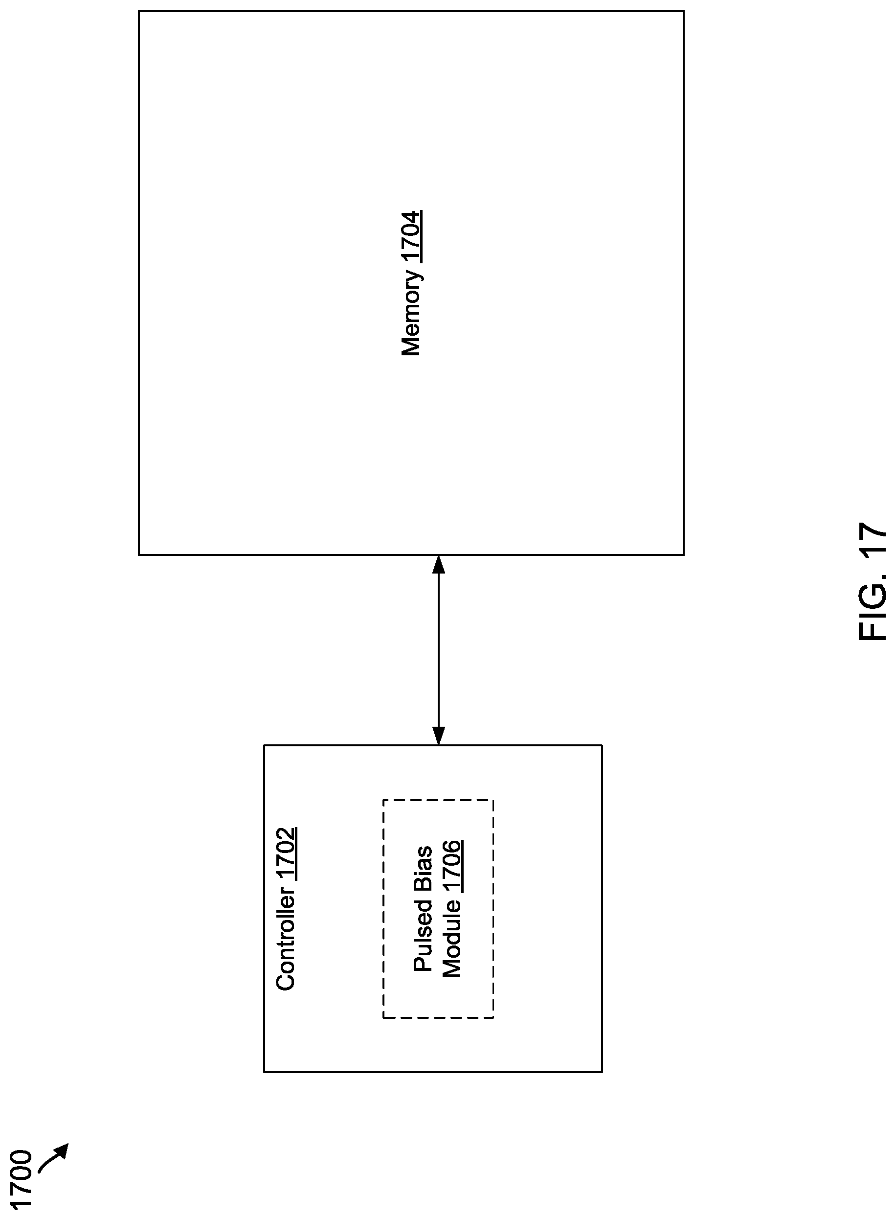 Patent US11776634 Figure 17 – Pulsed bias for power-up or read recovery