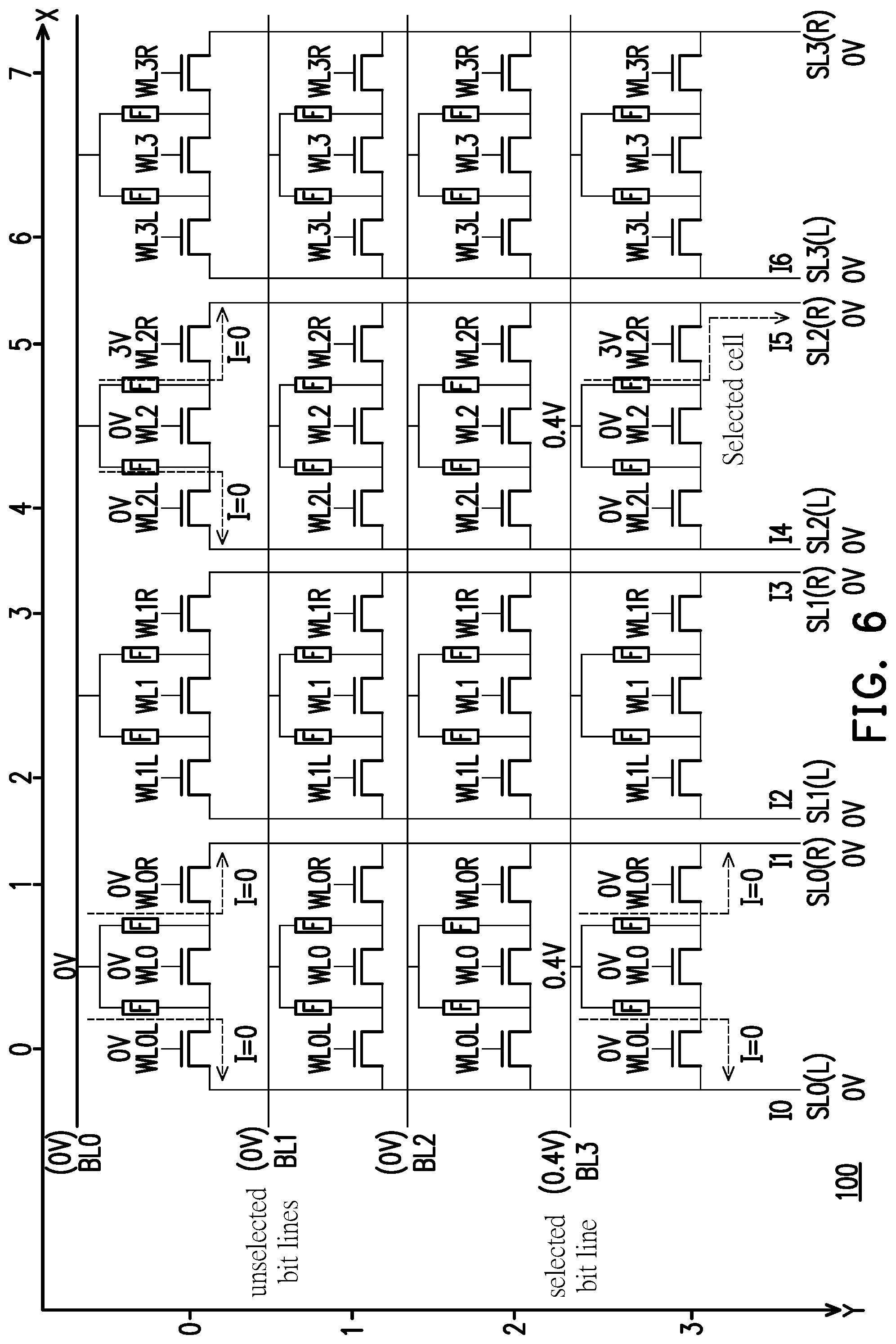 Patent US11776636 Figure 7 – Memory array and operation method thereof
