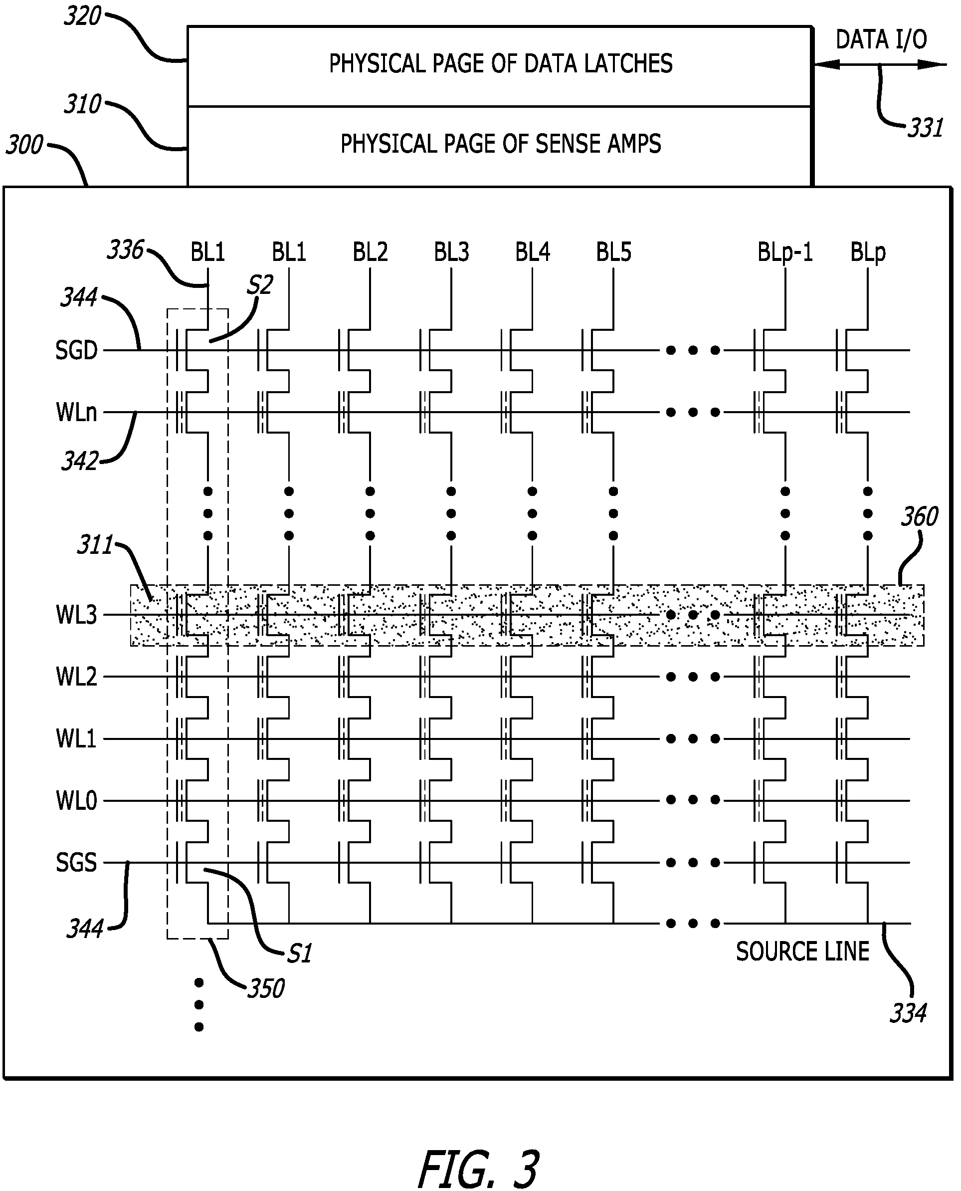 Patent US11776639 Figure 3 – Modified distribution of memory device states