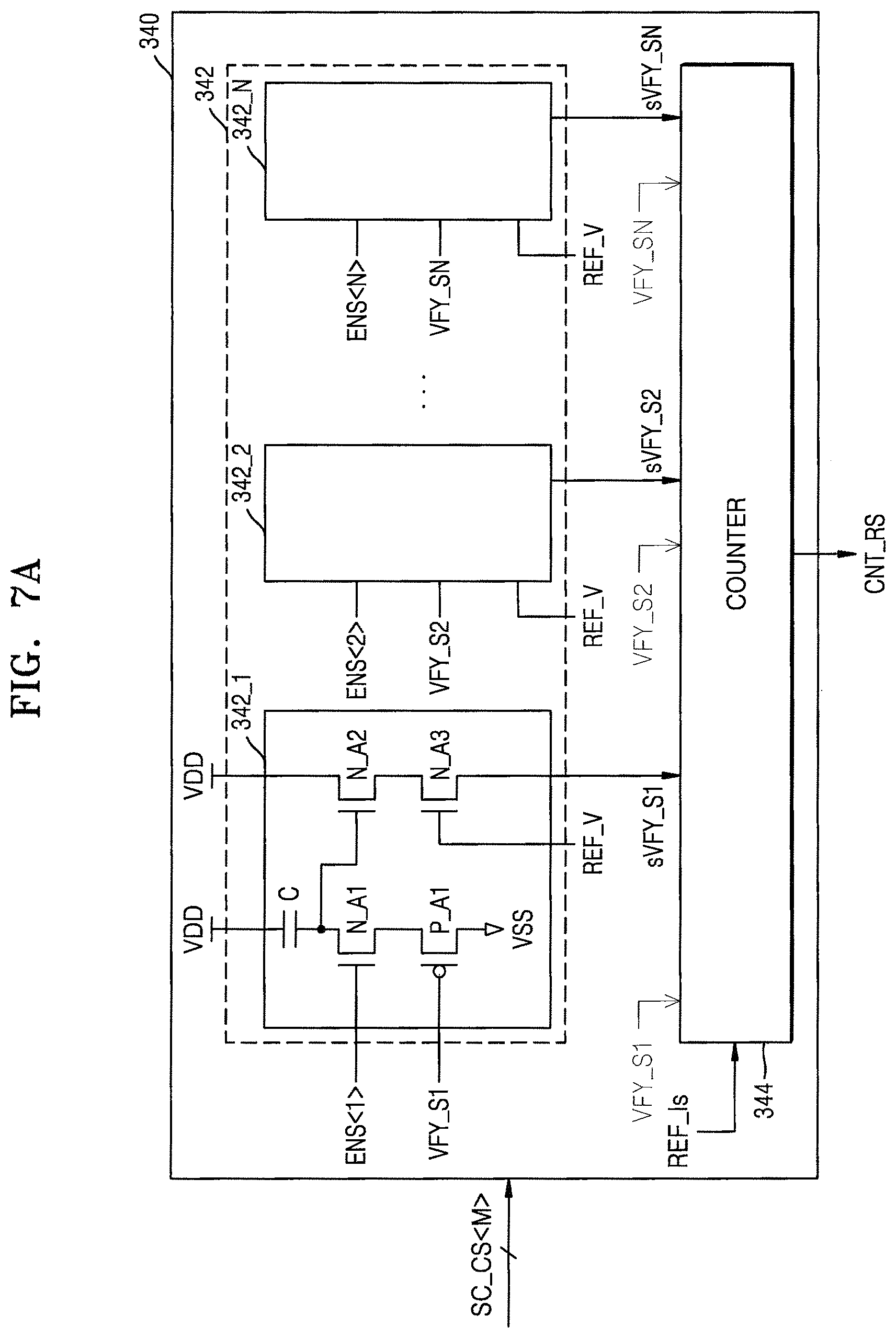 Patent US11776642 Figure 8 – Memory device including massbit counter and method of operating the same
