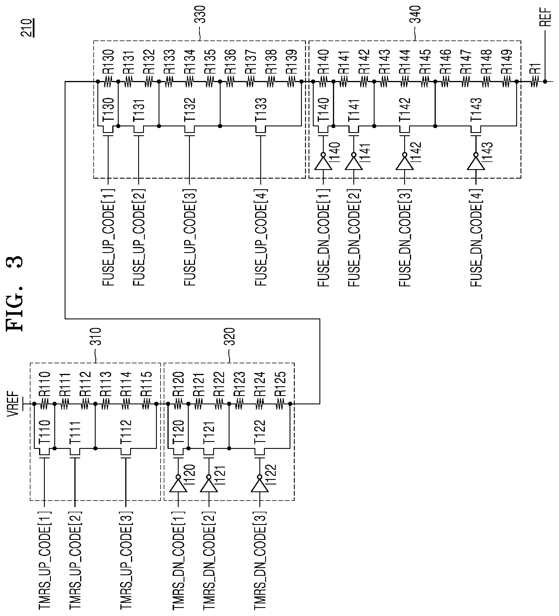 Patent US11776644 Figure 3 – Voltage trimming circuit