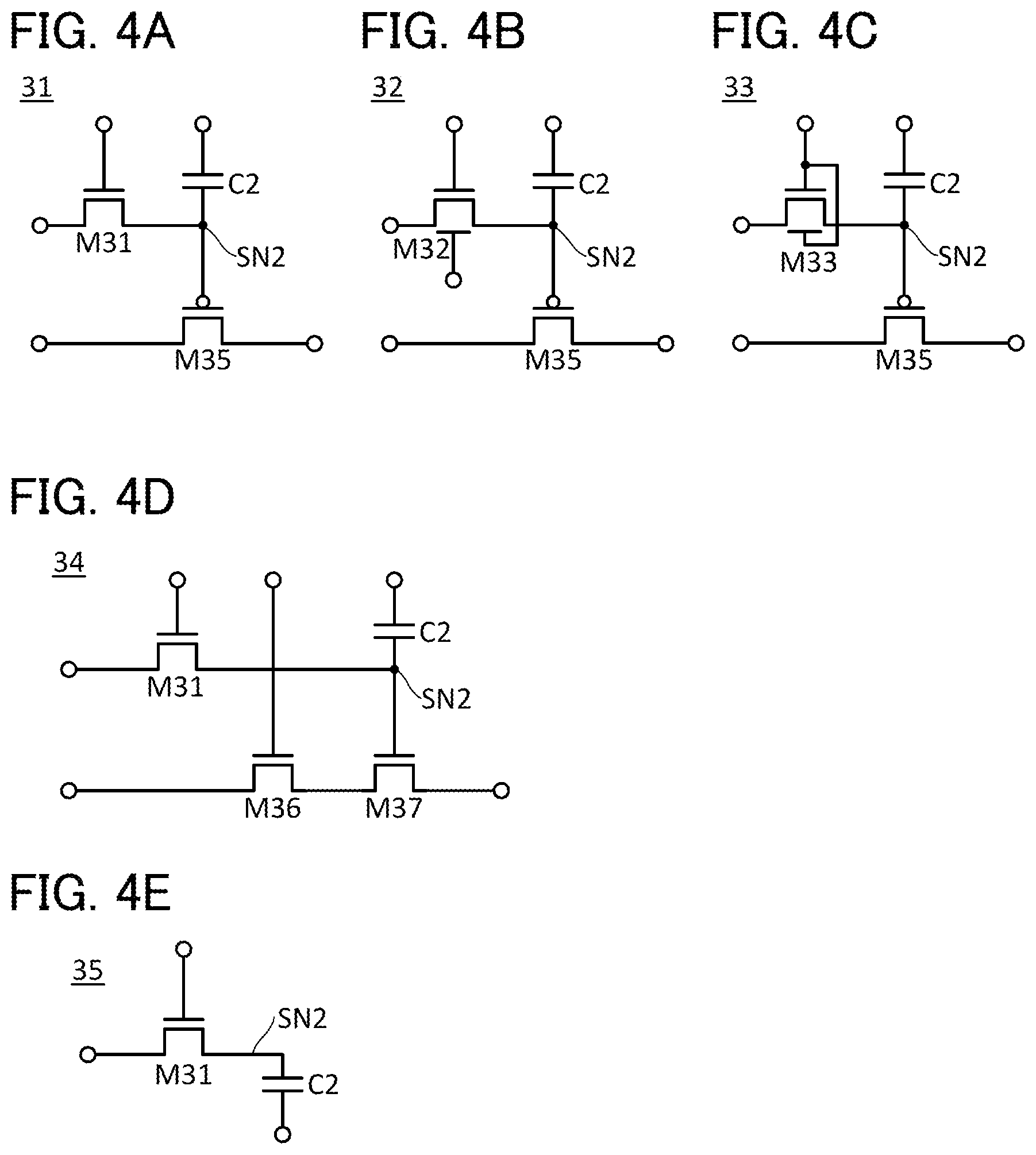 Patent US11776645 Figure 4 – Stacked electronic device capable of retaining an analog potential
