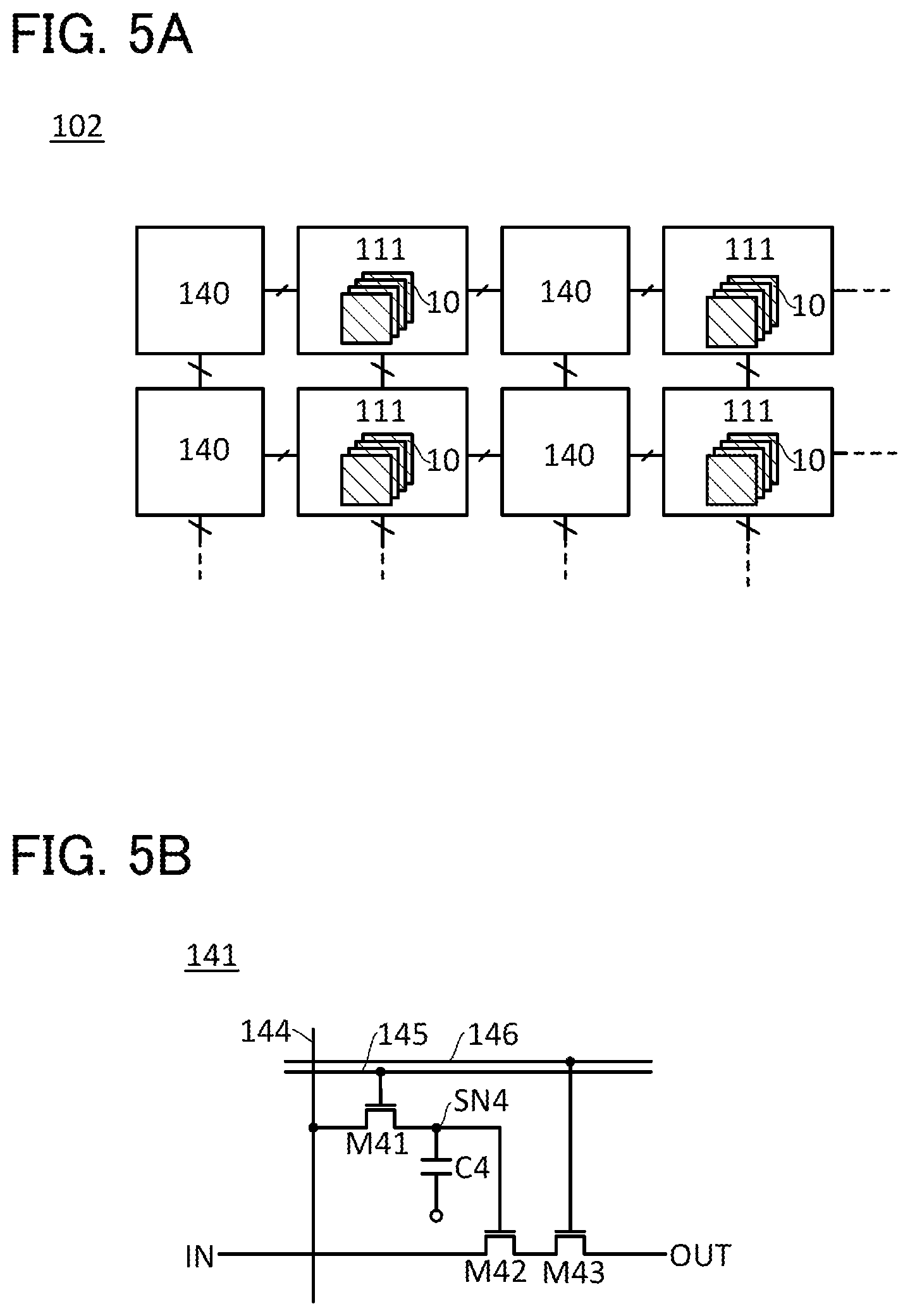 Patent US11776645 Figure 5 – Stacked electronic device capable of retaining an analog potential