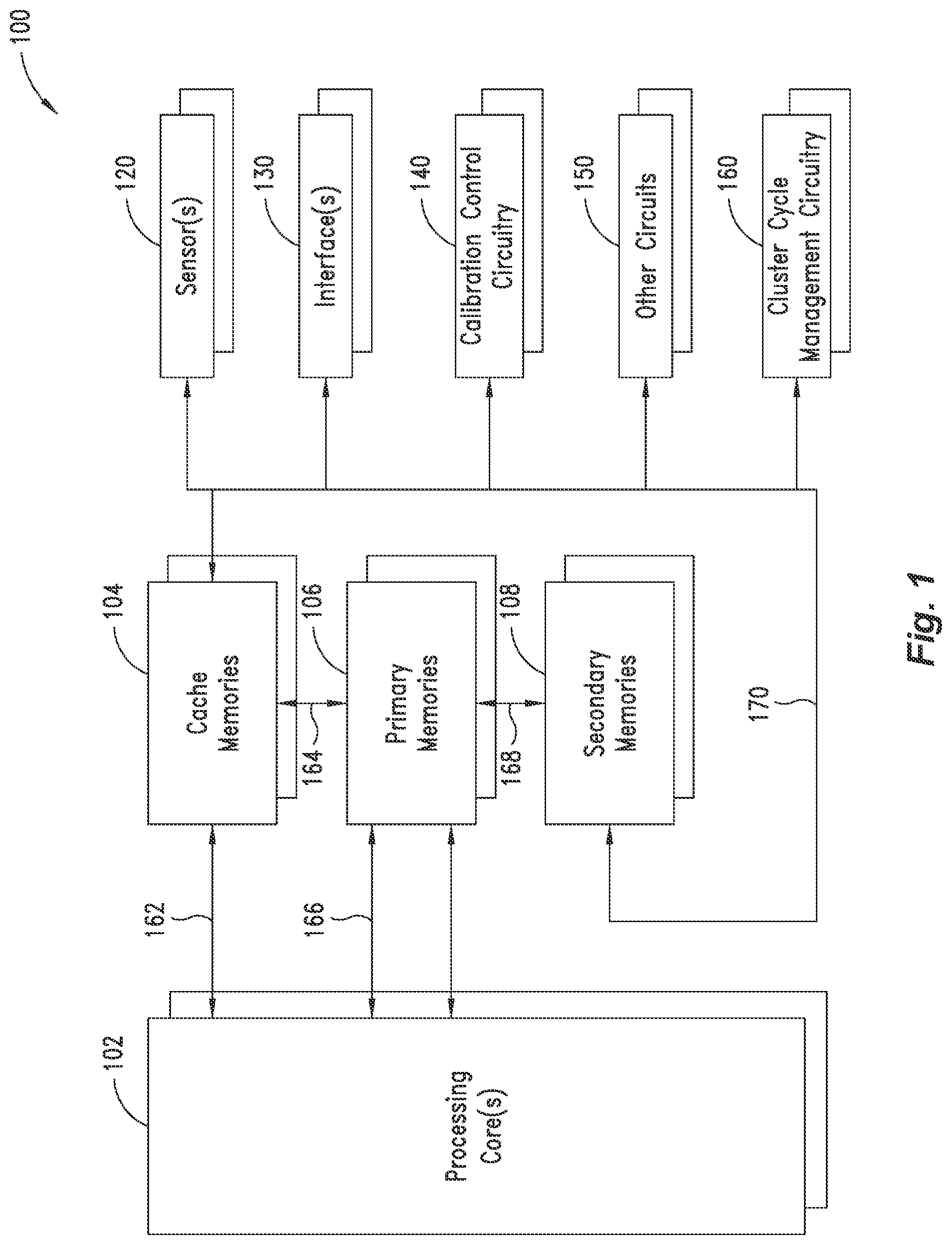 Patent US11776650 Figure 1 – Memory calibration device, system and method