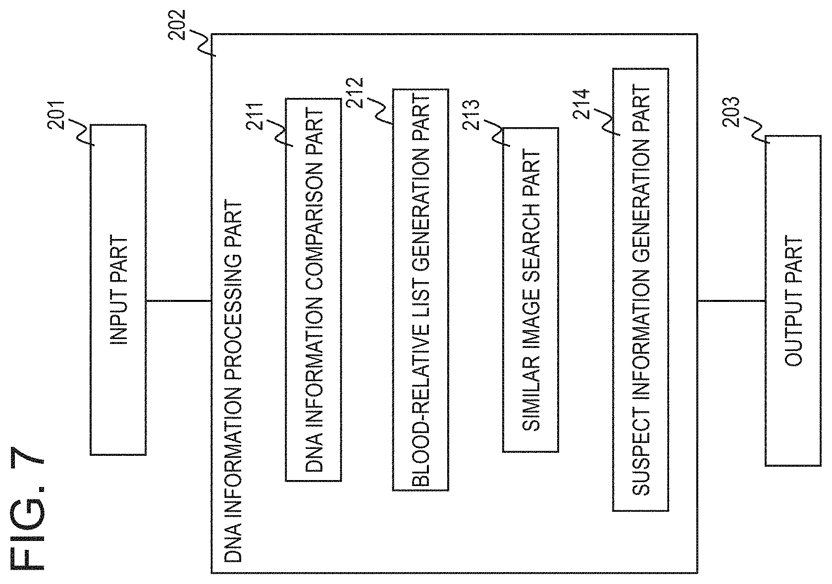 Patent US11776660 Figure 7 – Information processing apparatus, suspect information generation method and program