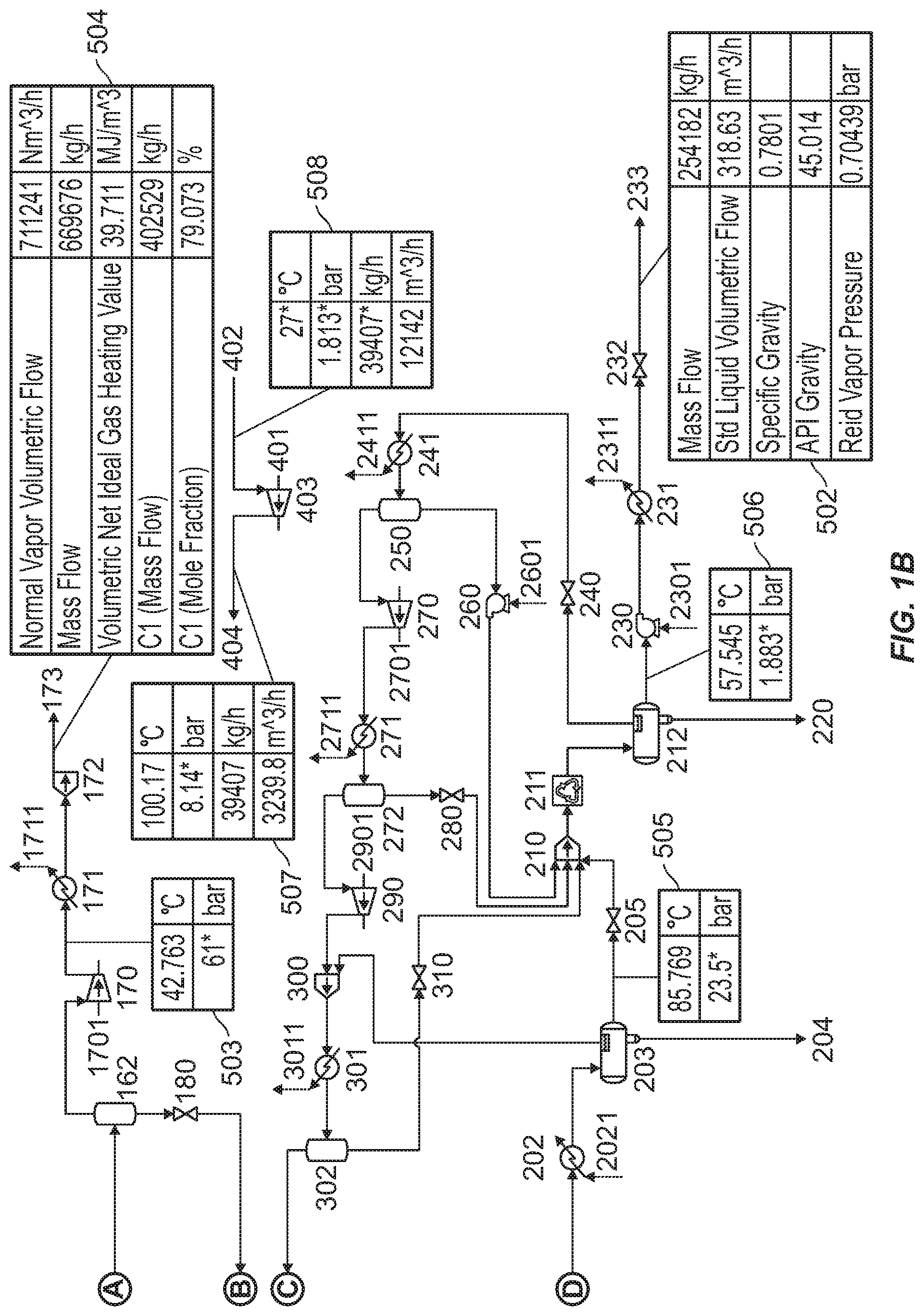 Patent US11776667 Figure 2 – Composition tracking of mixed species in chemical processes
