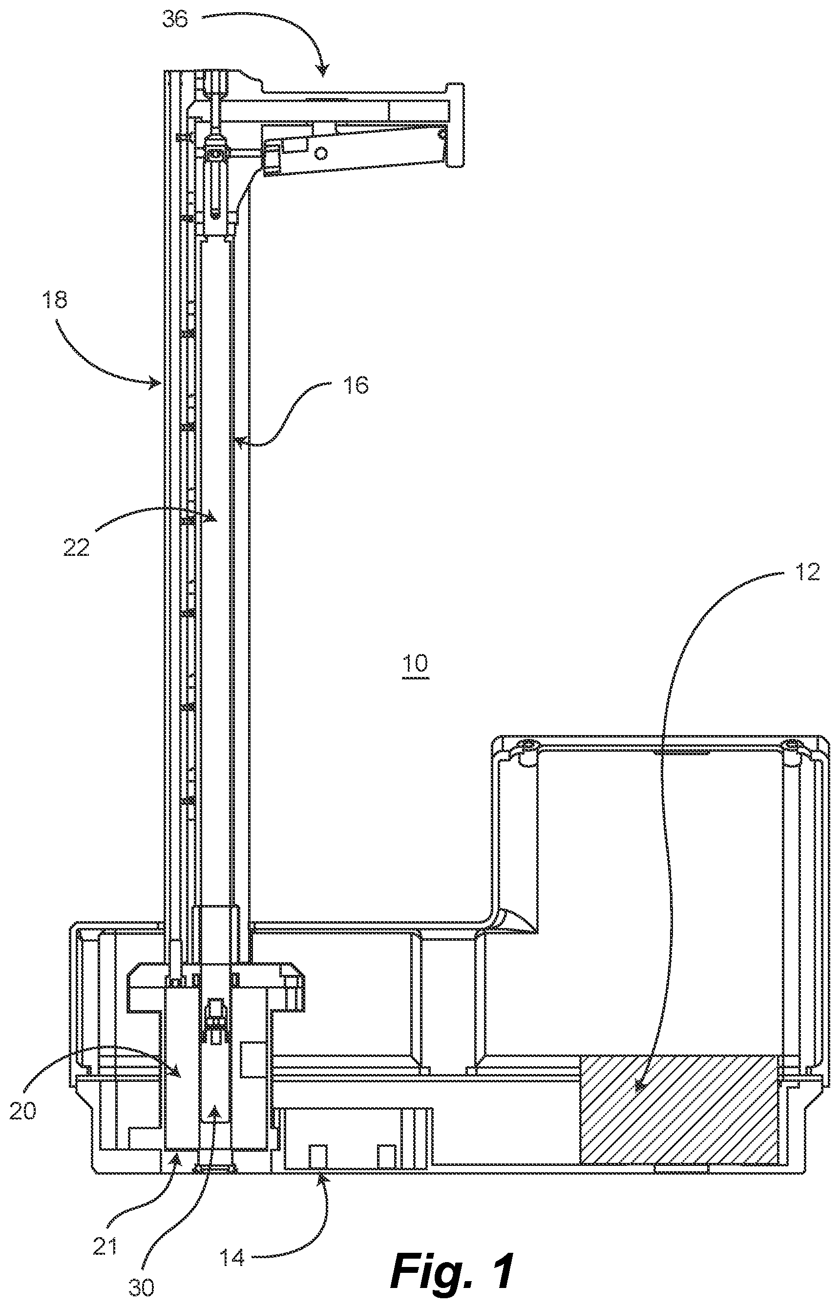 Patent US11776703 Figure 1 – Nuclear gauge