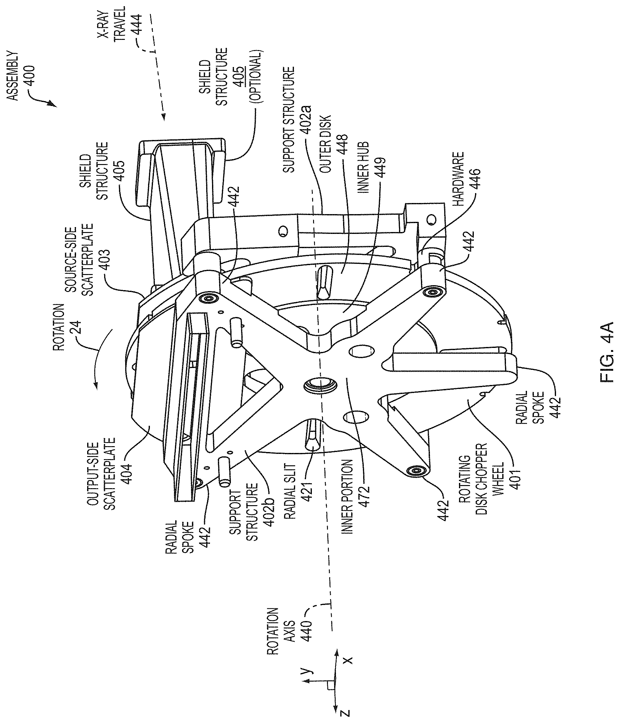 Patent US11776706 Figure 5 – X-ray chopper wheel assembly and method