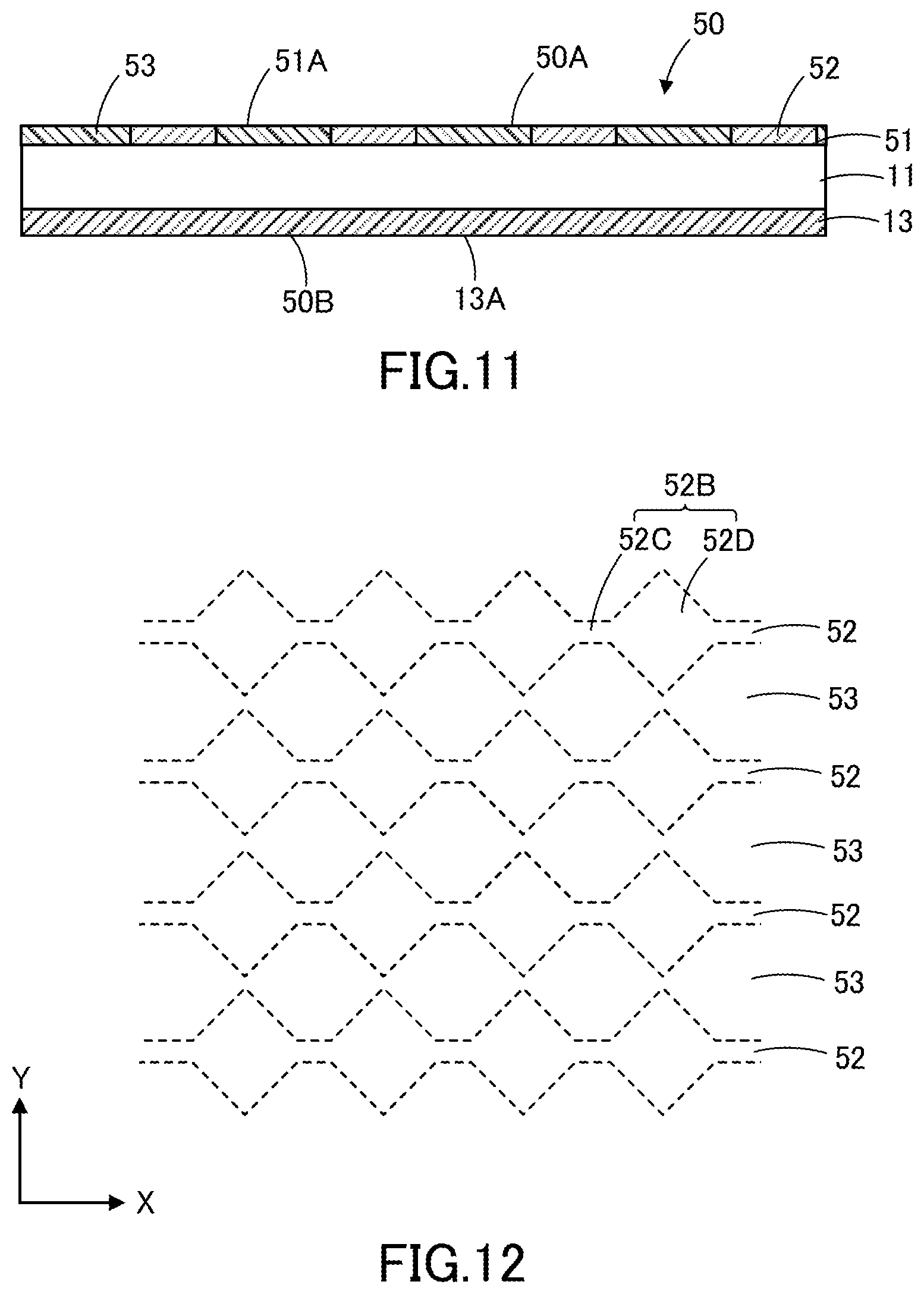 Patent US11776710 Figure 8 – Electroconductive film, sensor, touch panel, and image display device