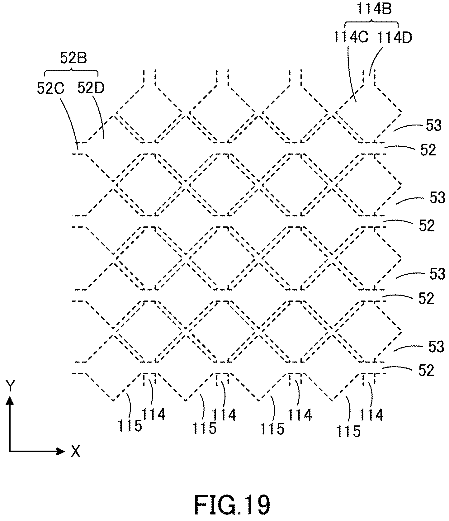 Patent US11776710 Figure 15 – Electroconductive film, sensor, touch panel, and image display device