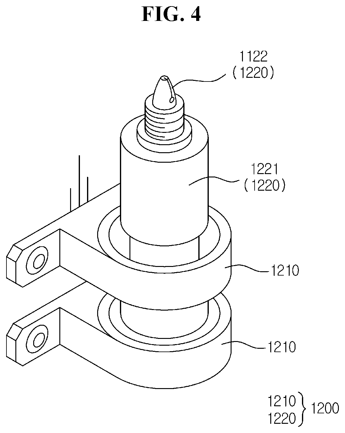 Patent US11776714 Figure 4 – Device for coating a wire with polymer fibers and method thereof