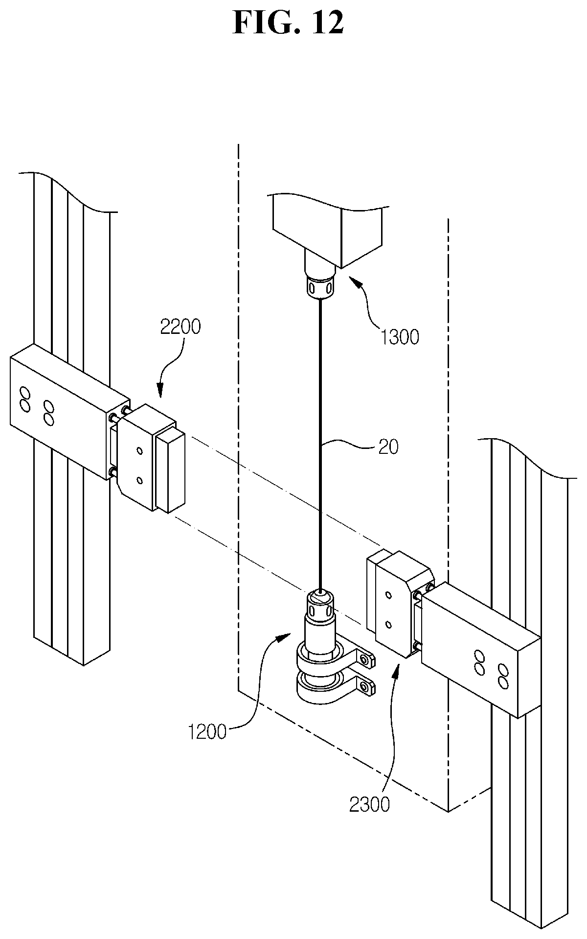 Patent US11776714 Figure 12 – Device for coating a wire with polymer fibers and method thereof