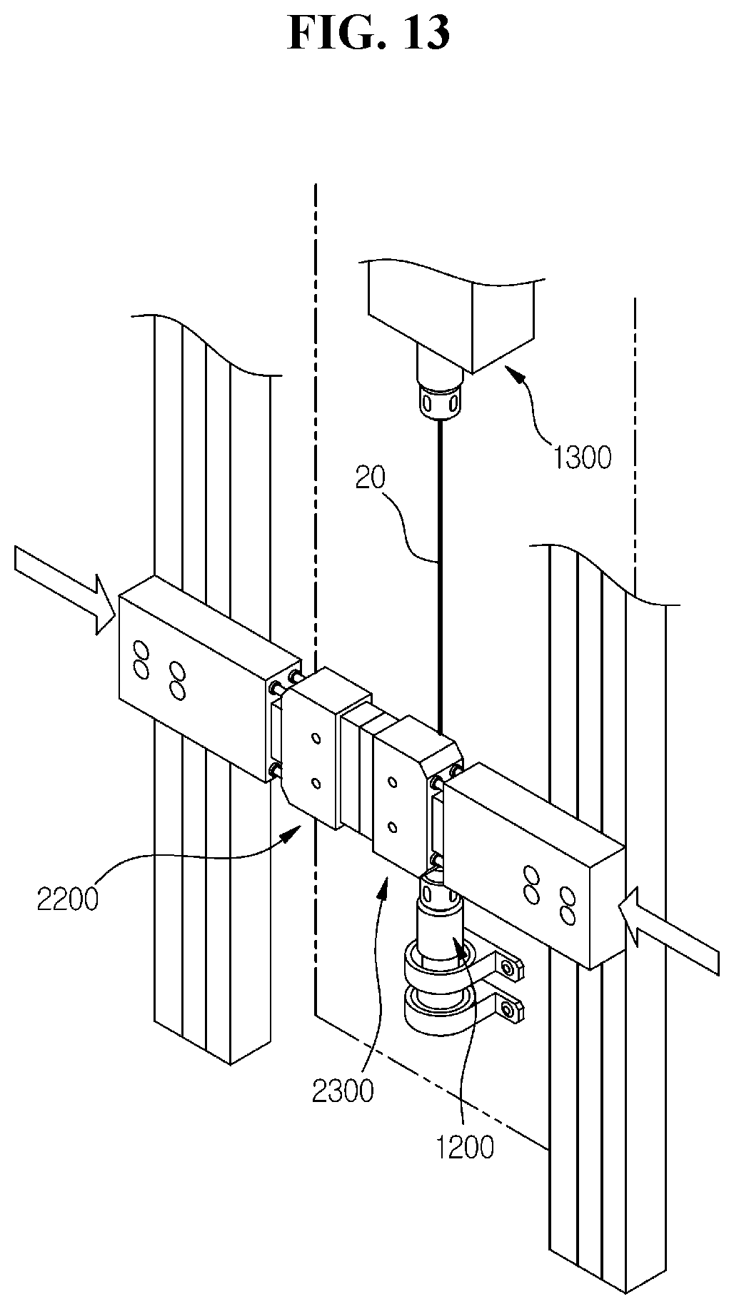 Patent US11776714 Figure 13 – Device for coating a wire with polymer fibers and method thereof