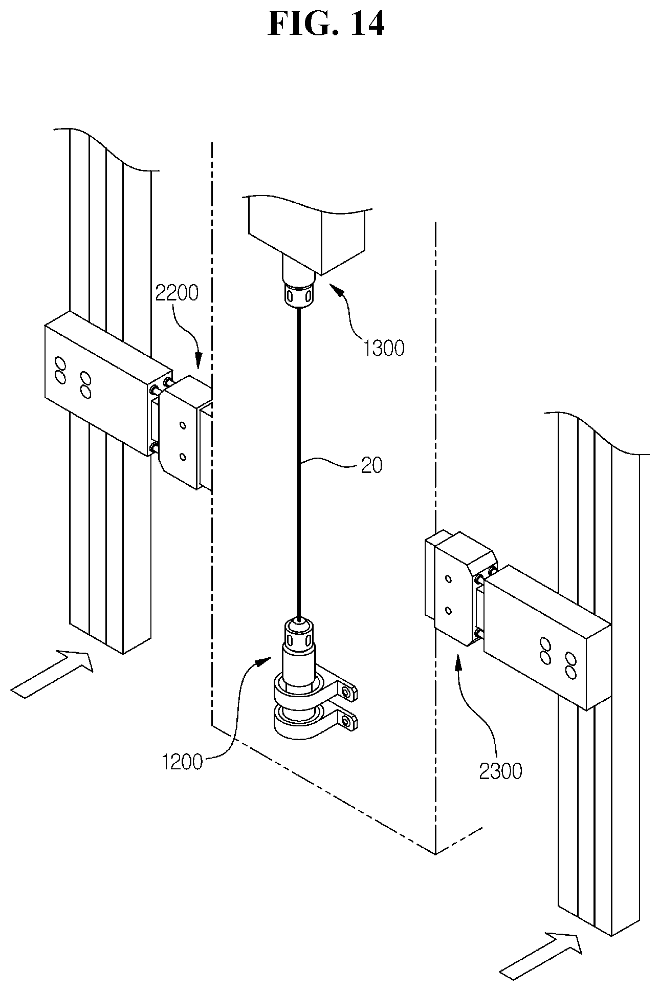 Patent US11776714 Figure 14 – Device for coating a wire with polymer fibers and method thereof