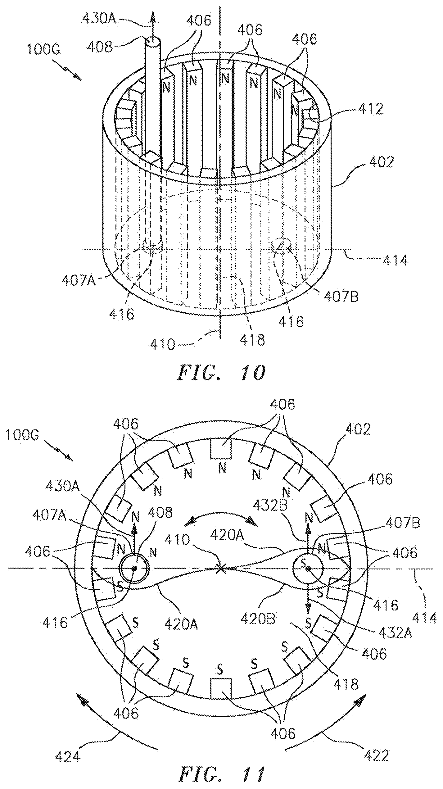 Patent US11776722 Figure 6 – System and method for perturbing a permanent magnet asymmetric field to move a body