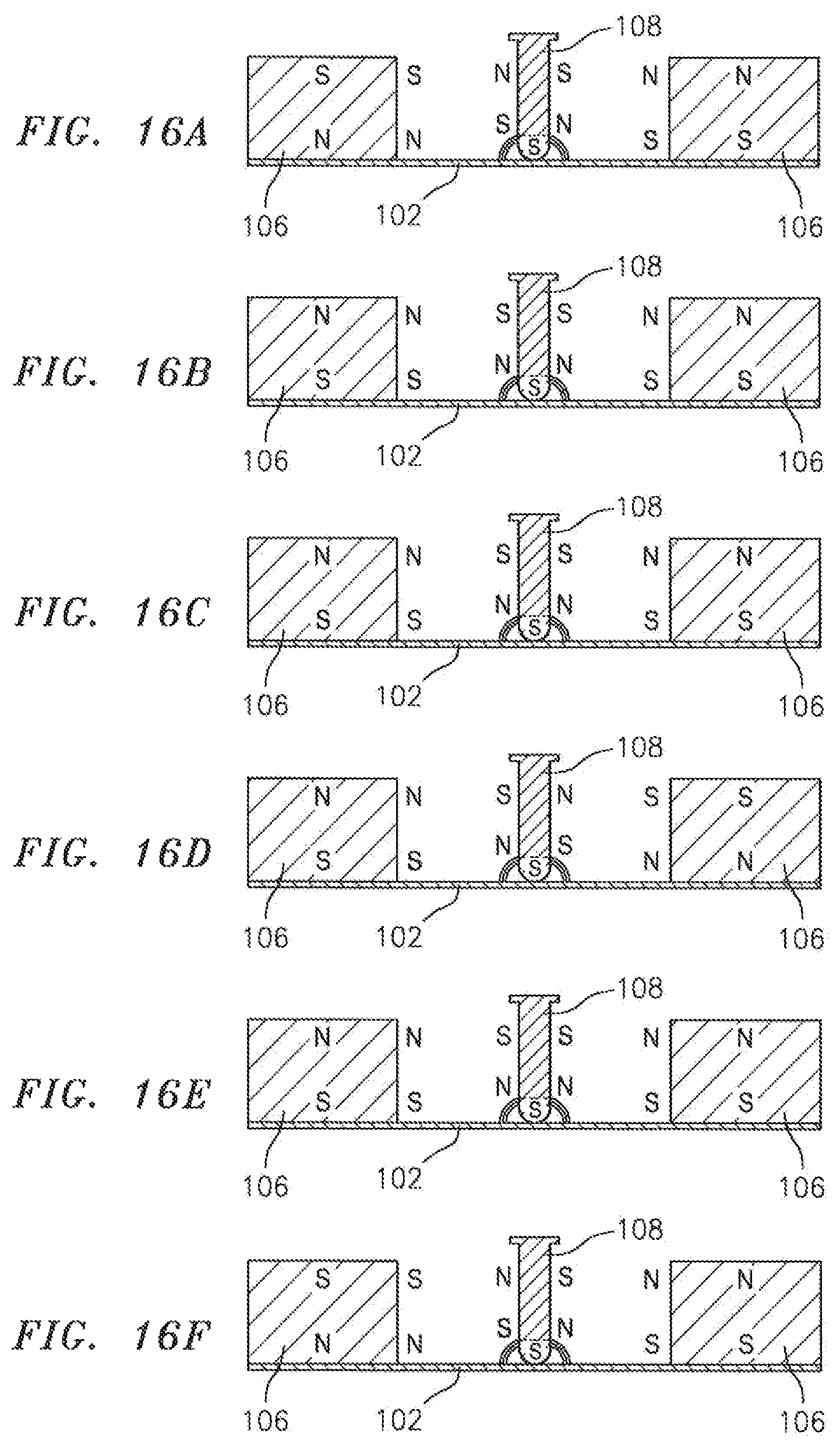 Patent US11776722 Figure 9 – System and method for perturbing a permanent magnet asymmetric field to move a body