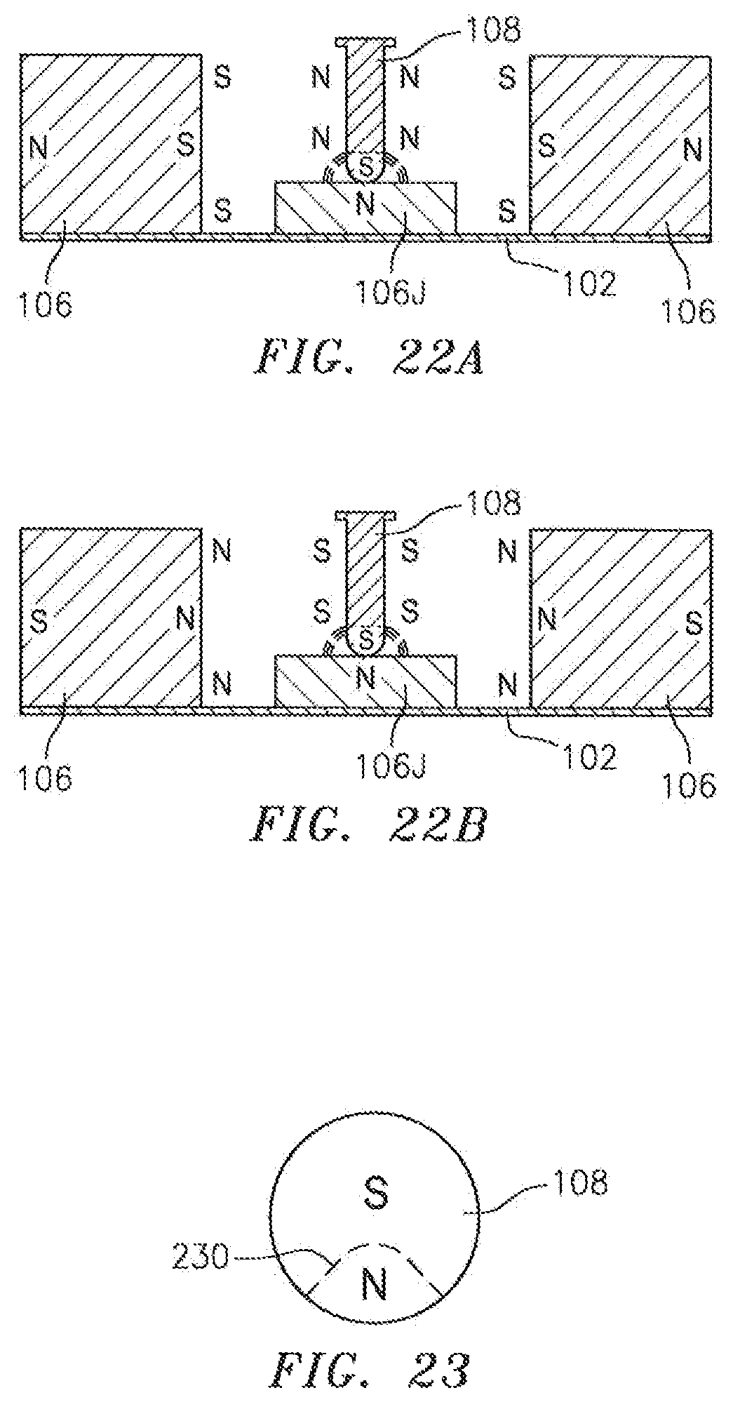 Patent US11776722 Figure 14 – System and method for perturbing a permanent magnet asymmetric field to move a body