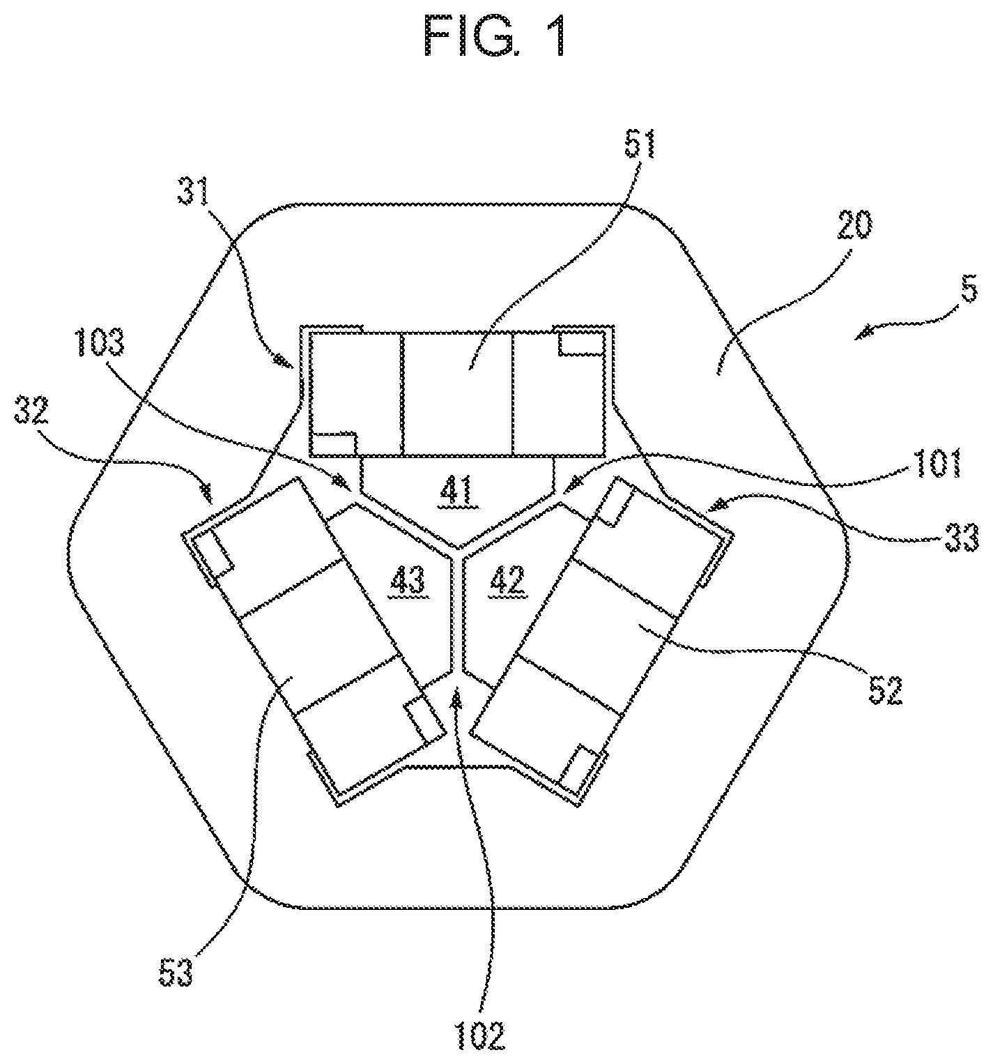Patent US11776728 Figure 1 – Reactor with cover