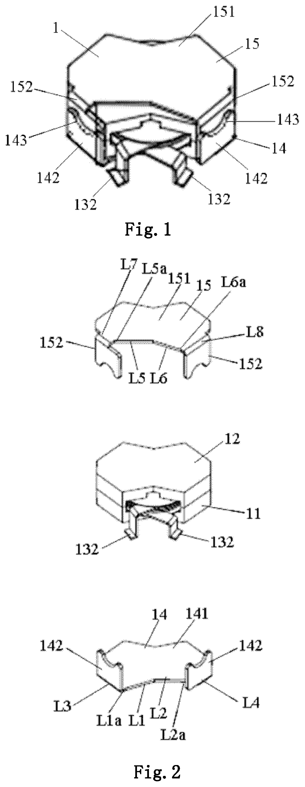 Patent US11776732 Figure 1 – Coil component and switching power supply device mounted with coil component
