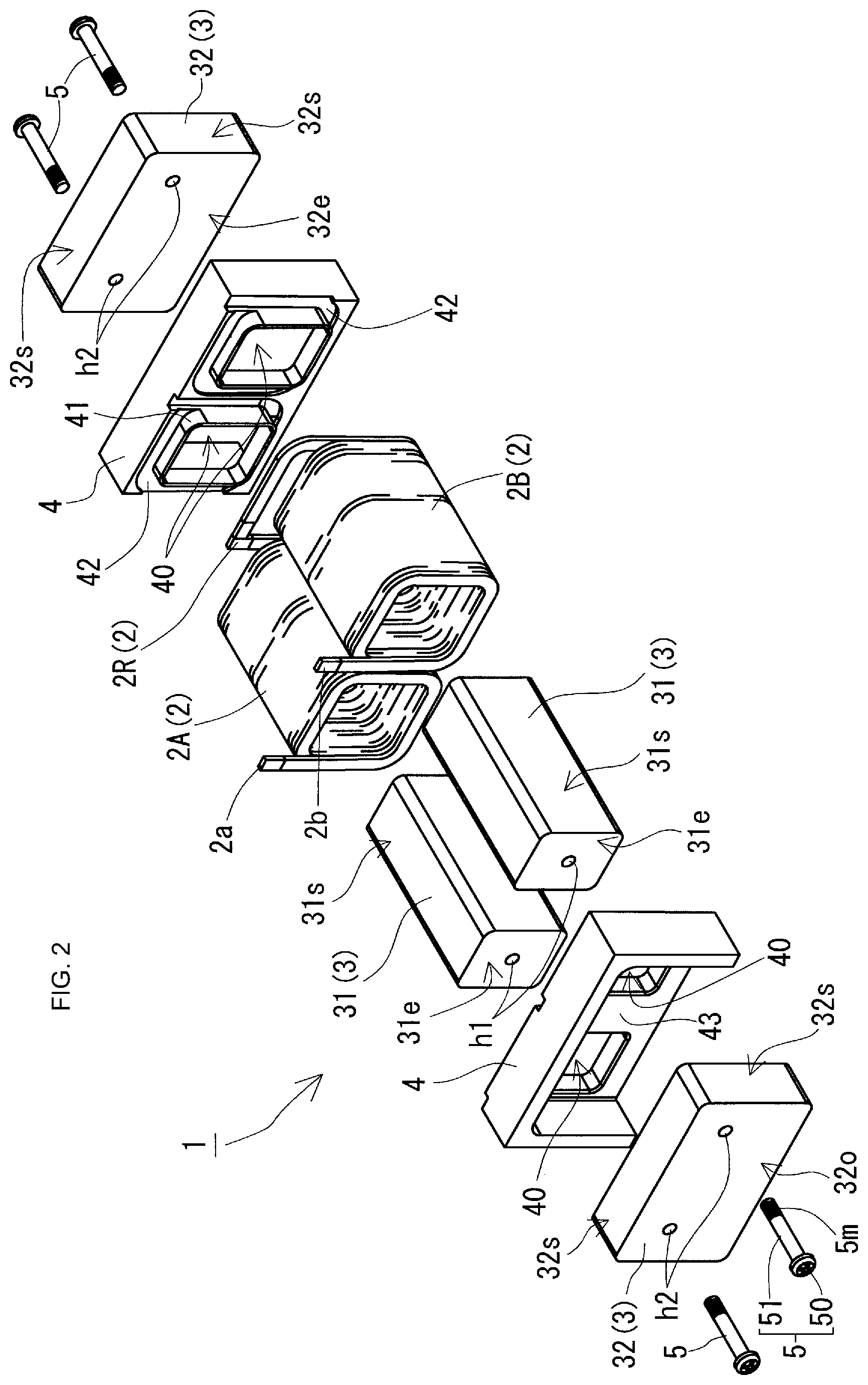 Patent US11776733 Figure 2 – Reactor including a magnetic core