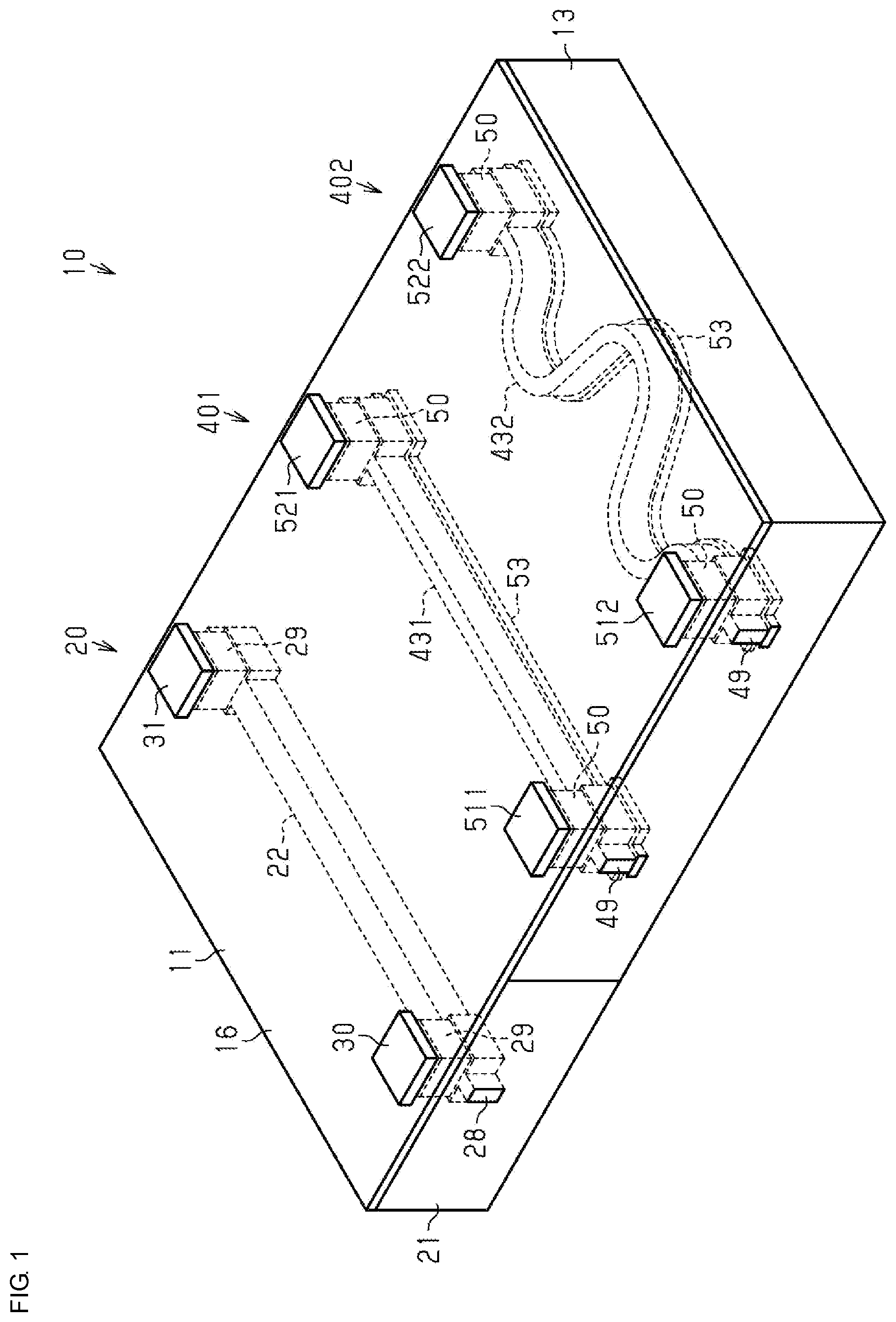Patent US11776735 Figure 1 – Inductor component and DC-DC converter