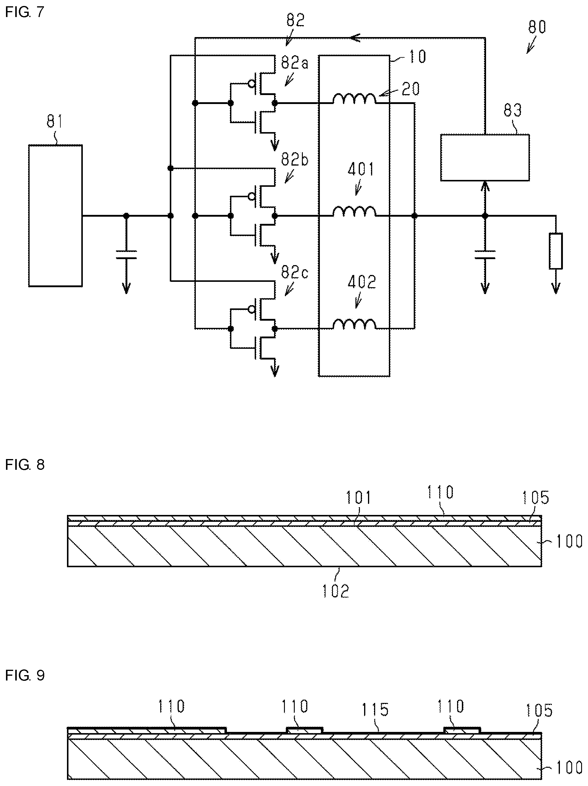 Patent US11776735 Figure 4 – Inductor component and DC-DC converter