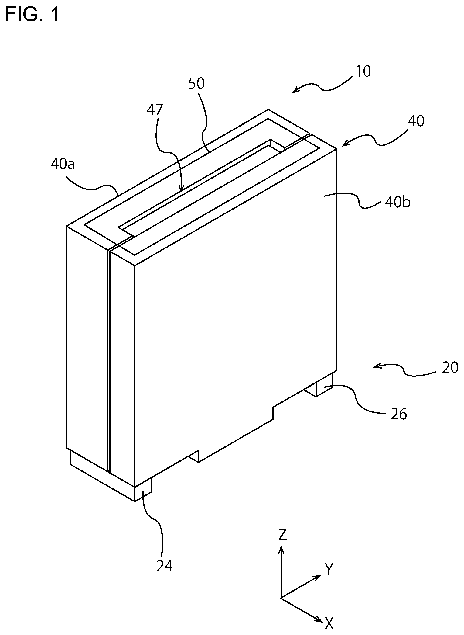 Patent US11776737 Figure 1 – Inductor element