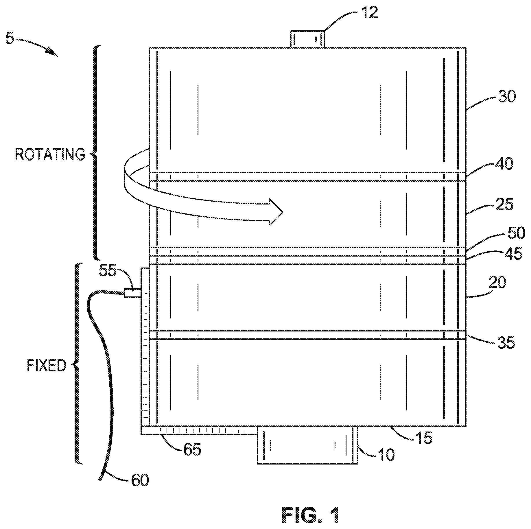 Patent US11776741 Figure 1 – Rotary electrical transformer with preferred lubricant