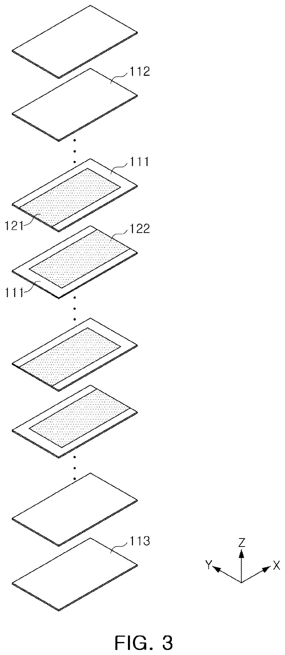 Patent US11776745 Figure 3 – Multilayer capacitor including dielectric layer with grains having pores