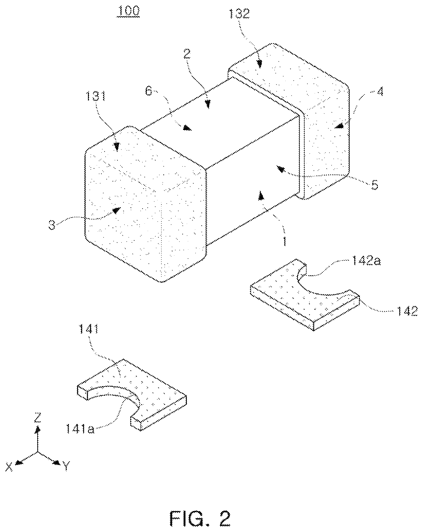 Patent US11776753 Figure 2 – Multilayer electronic component and board having the same mounted thereon