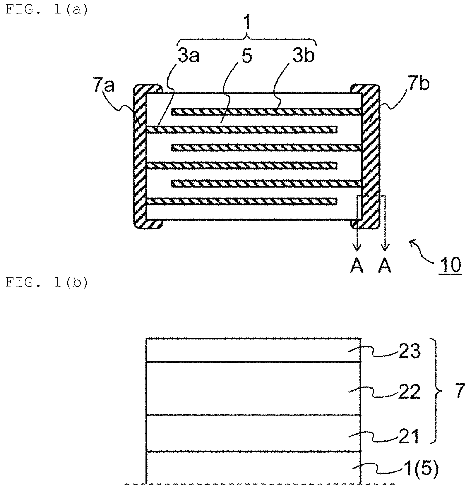 Patent US11776754 Figure 1 – Electronic component and mounting structure