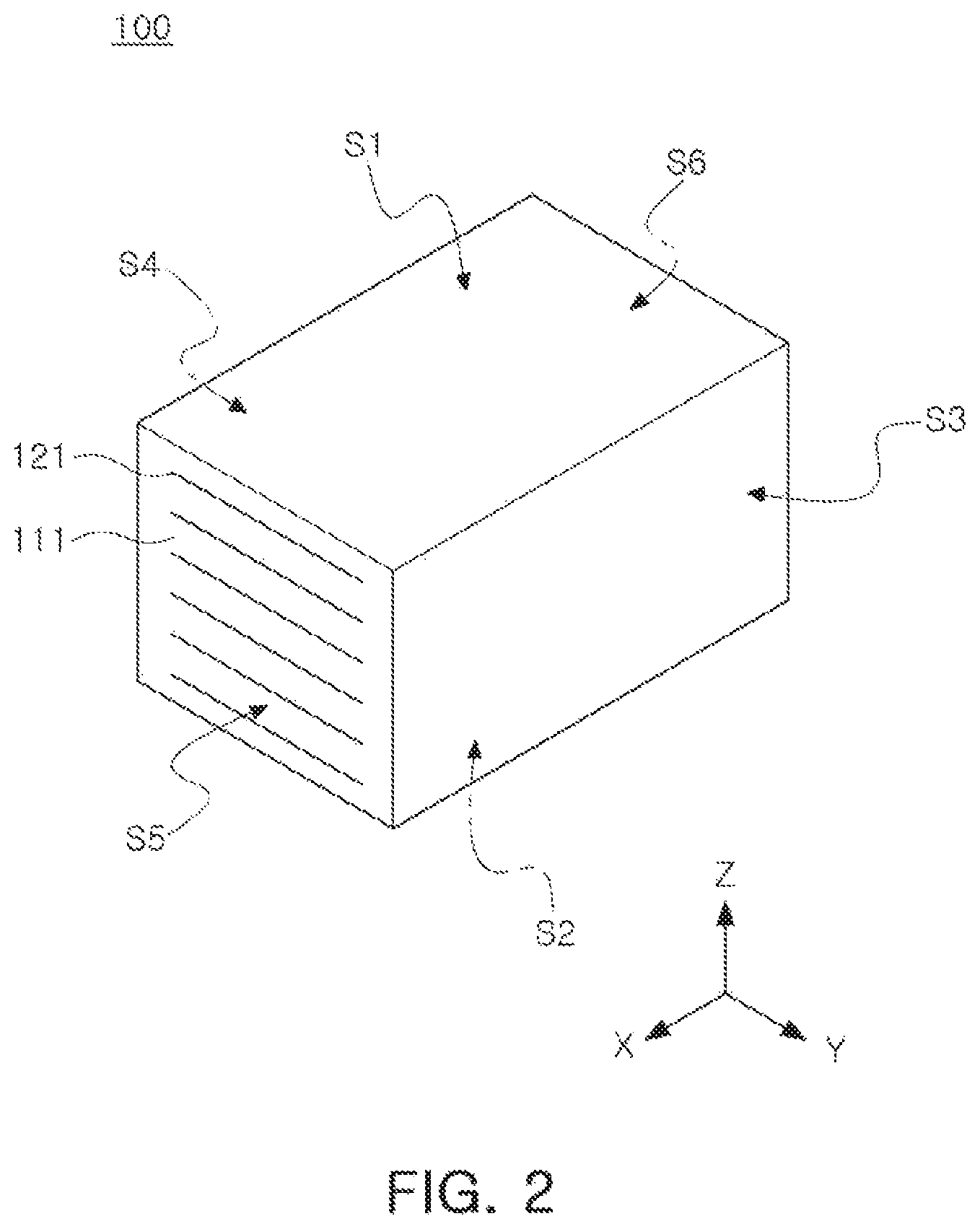Patent US11776755 Figure 2 – Multilayer ceramic electronic component