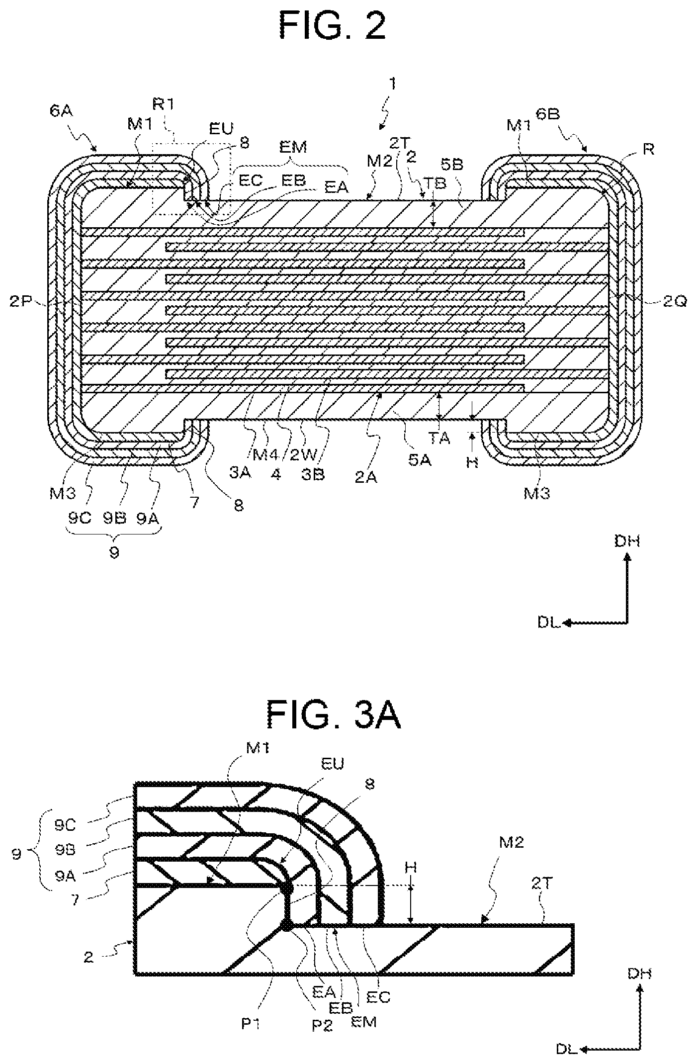 Patent US11776756 Figure 2 – Ceramic electronic component, substrate arrangement and method of manufacturing ceramic electronic component