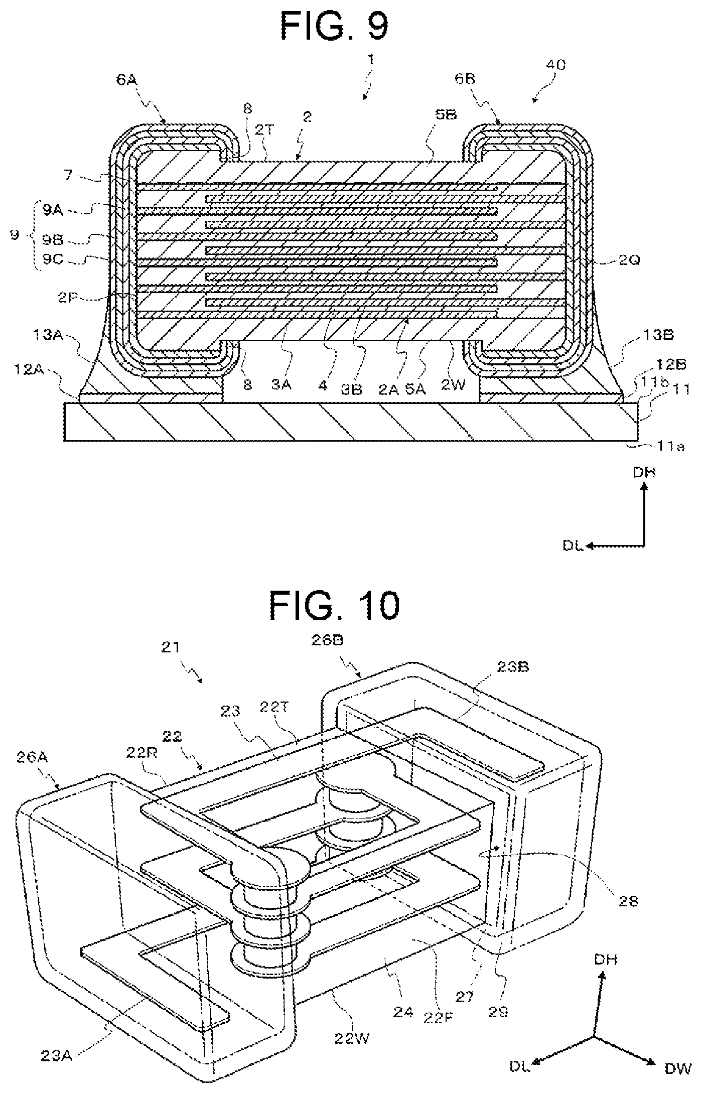 Patent US11776756 Figure 8 – Ceramic electronic component, substrate arrangement and method of manufacturing ceramic electronic component