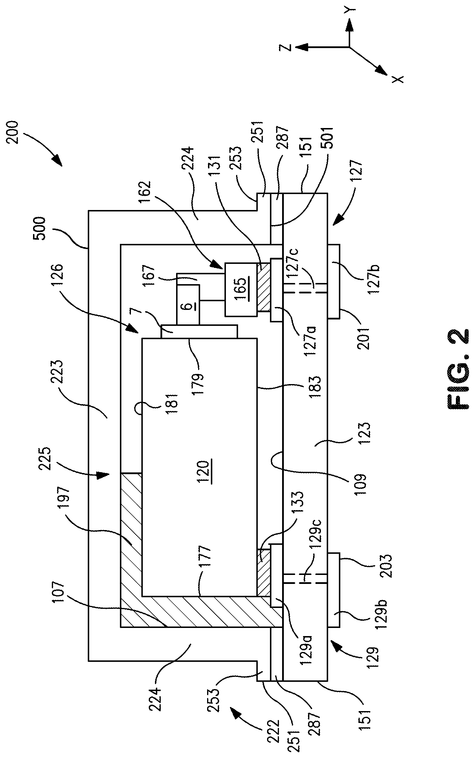 Patent US11776760 Figure 2 – Solid electrolytic capacitor containing polyaniline