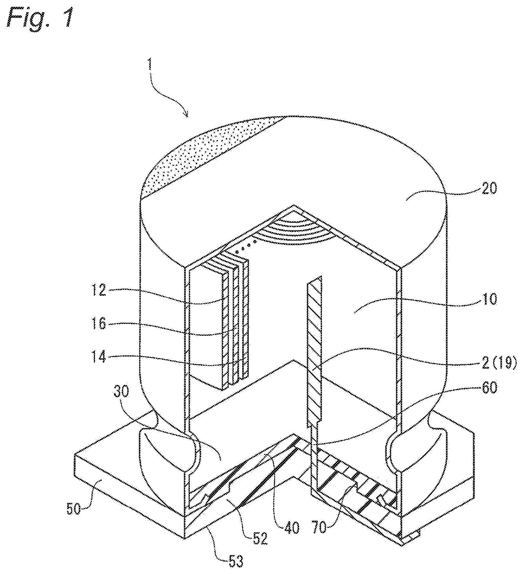 Patent US11776762 — Electrolytic capacitor — Figure 1