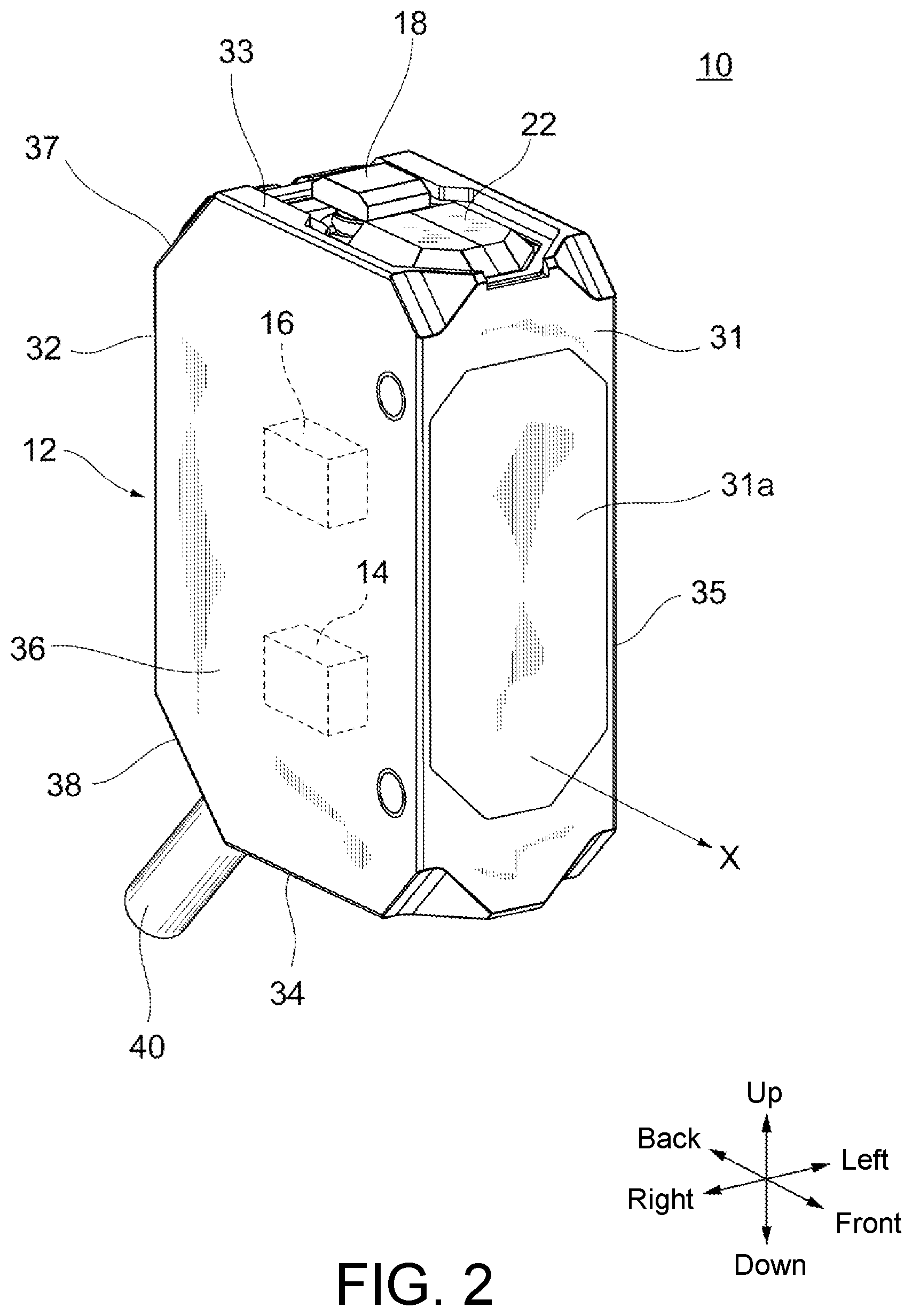 Patent US11776770 Figure 2 – Sensor and electronic device