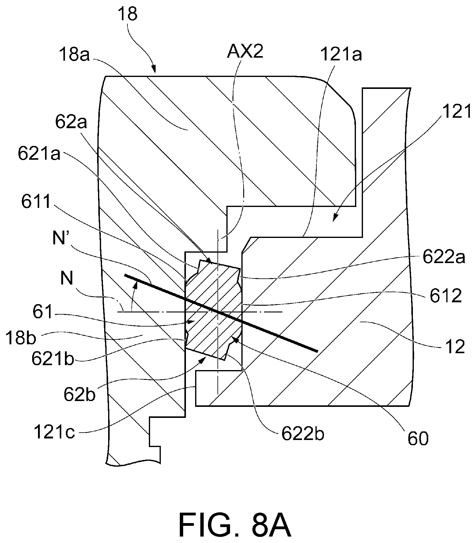 Patent US11776770 Figure 8 – Sensor and electronic device