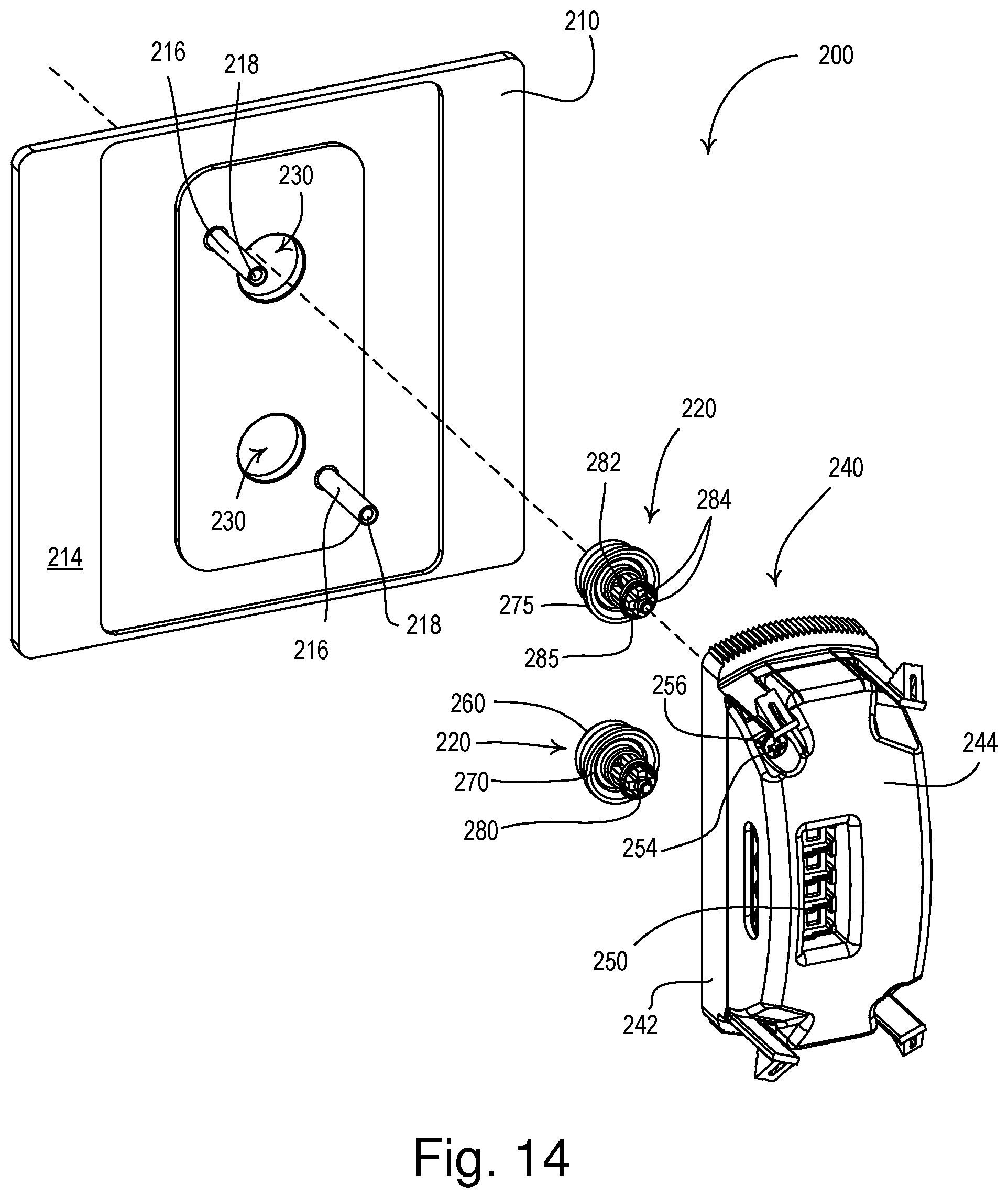 Patent US11776772 Figure 12 – Keypad having illuminated buttons