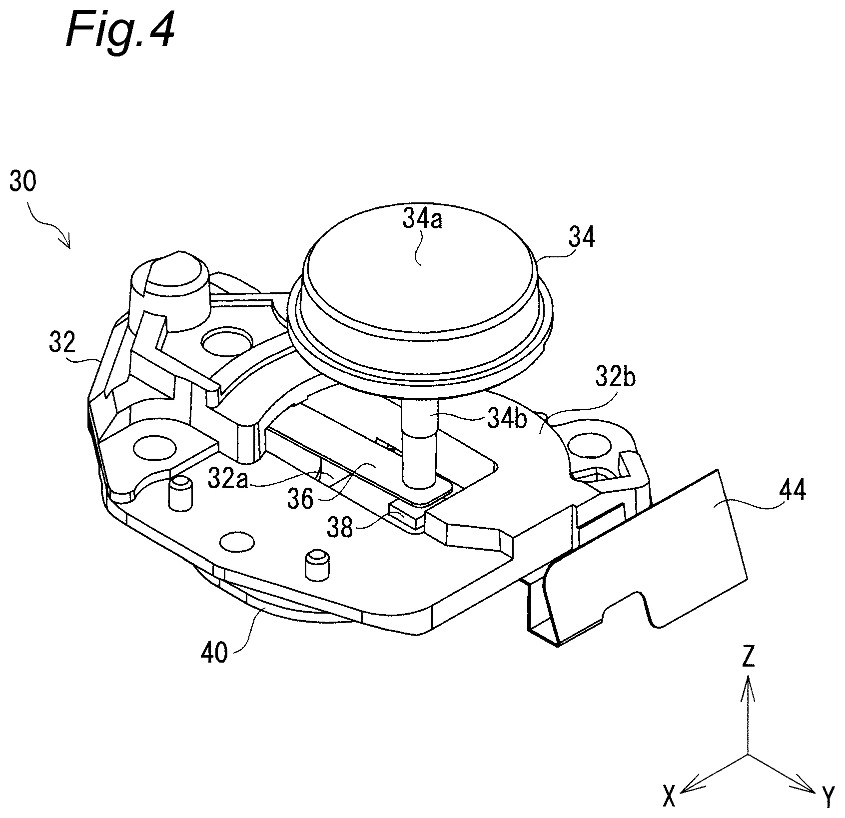 Patent US11776773 Figure 4 – Release switch device and imaging apparatus